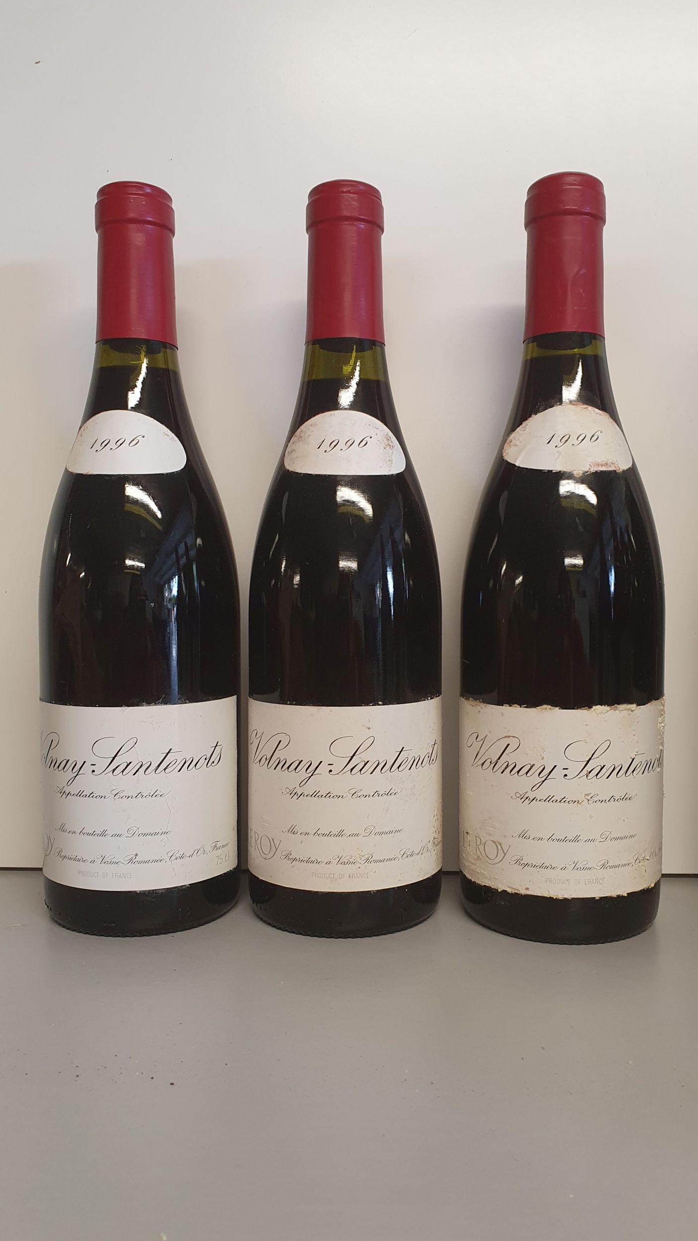 4 bouteilles BOURGOGNE:  | H&ocirc;tel Des Ventes de Monte-Carlo