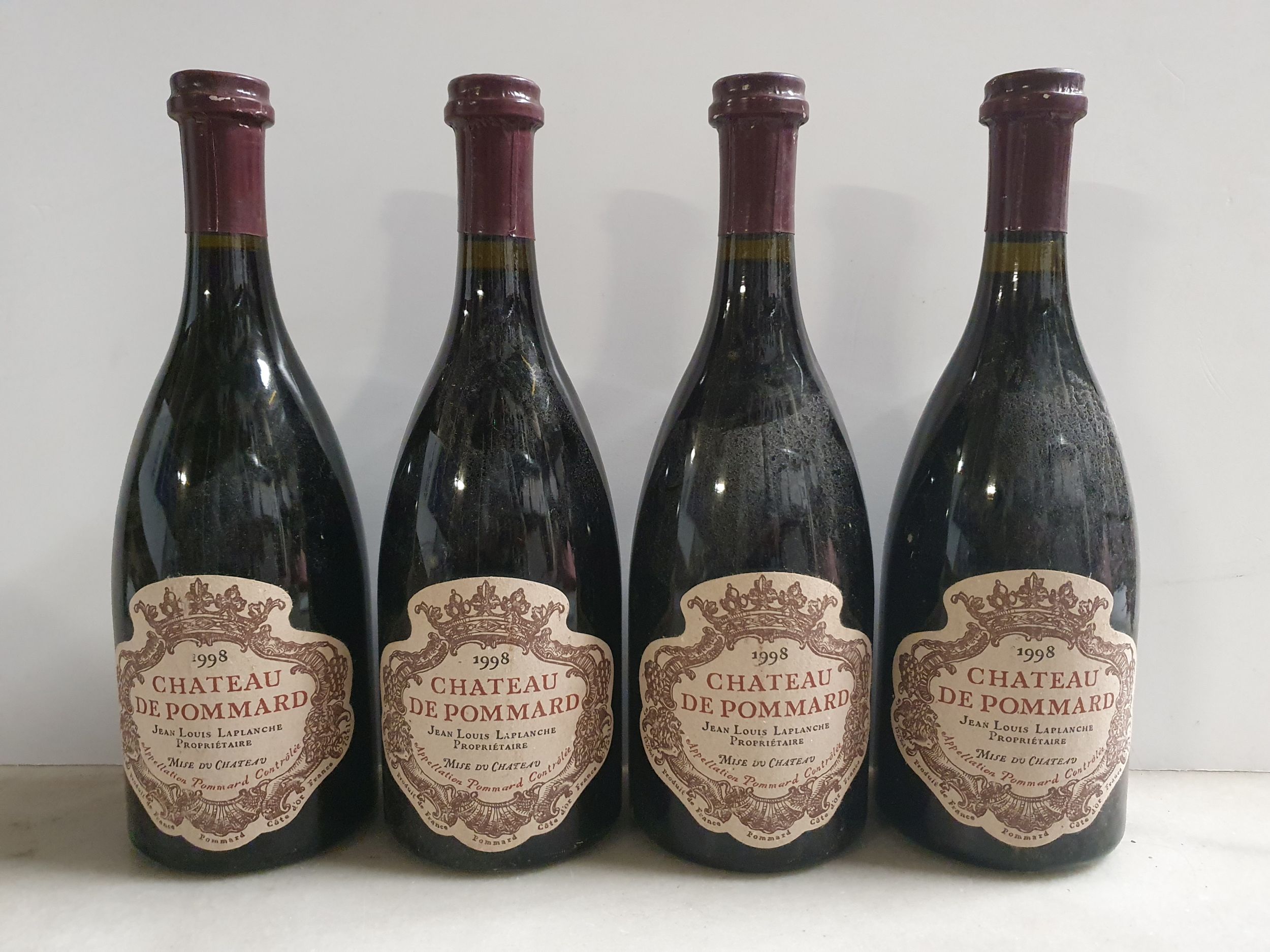 3 bouteilles  POMMARD :  | H&ocirc;tel Des Ventes de Monte-Carlo