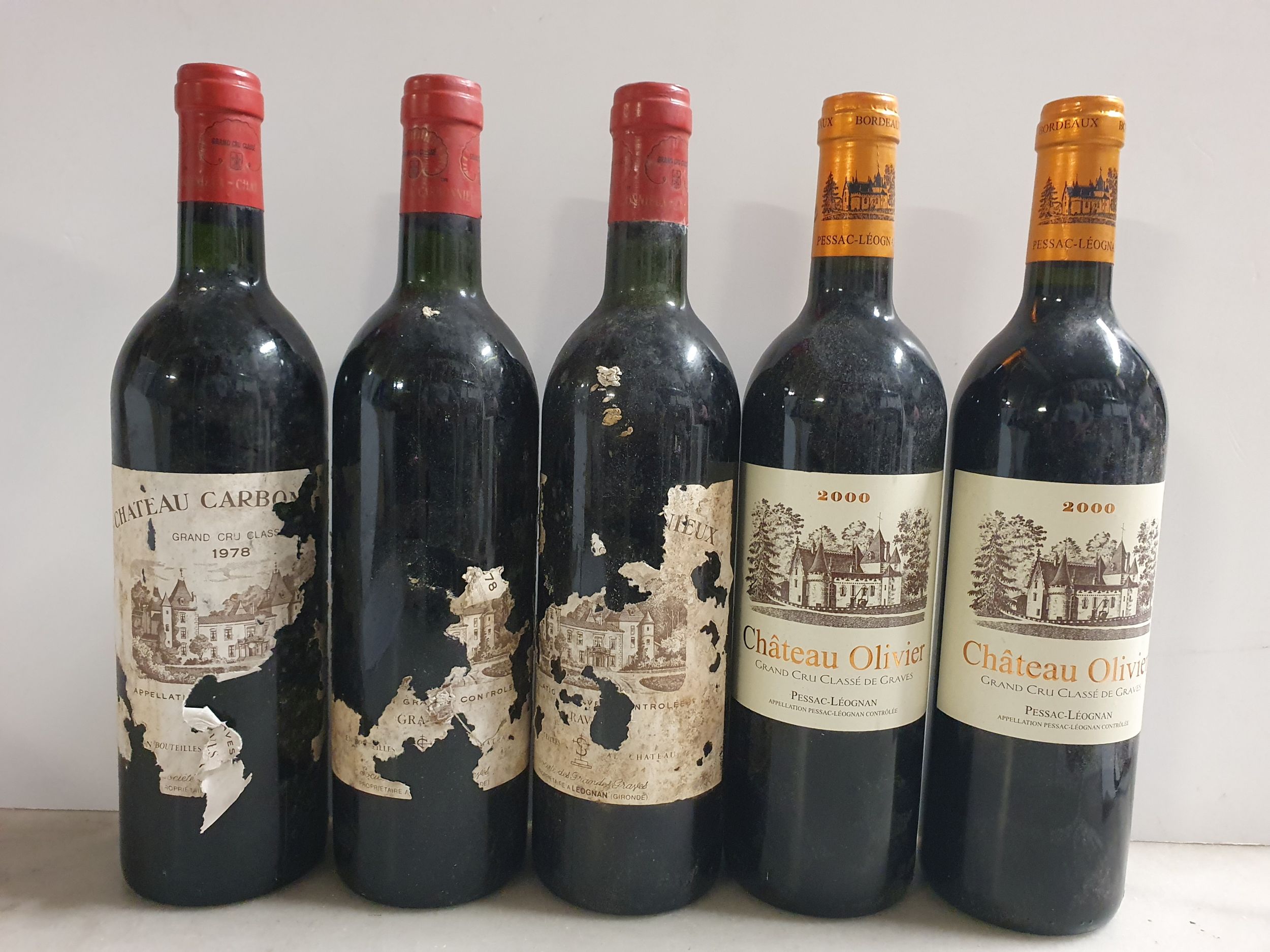2 bouteilles BLANCS DIVERS :  | H&ocirc;tel Des Ventes de Monte-Carlo