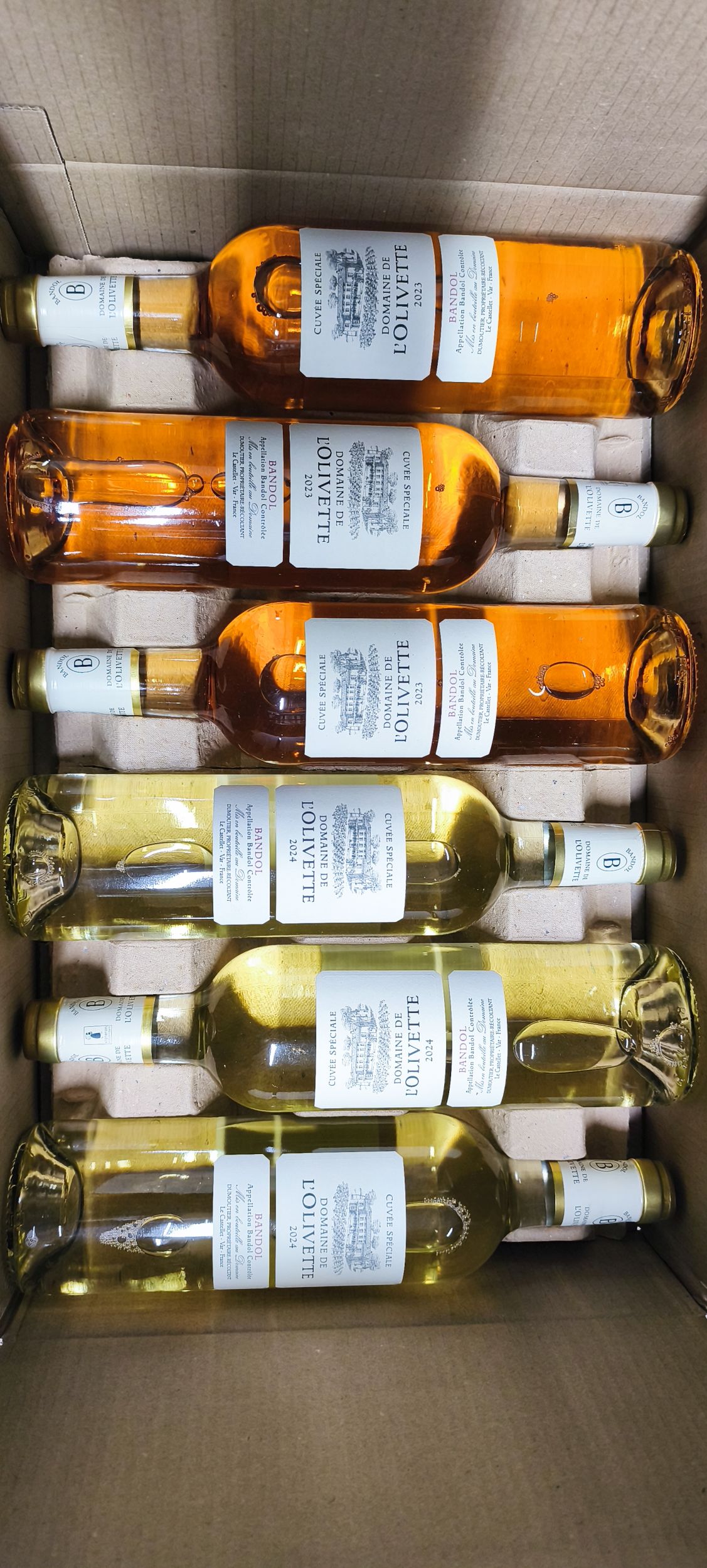 6 bouteilles  LANGUEDOC :  | H&ocirc;tel Des Ventes de Monte-Carlo