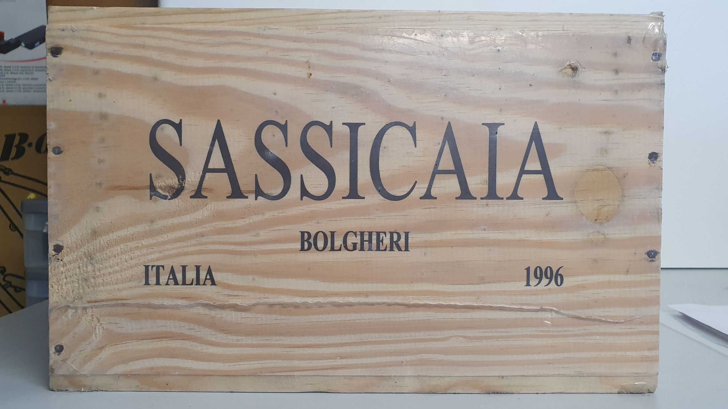 6 bouteilles BOLGHERI 