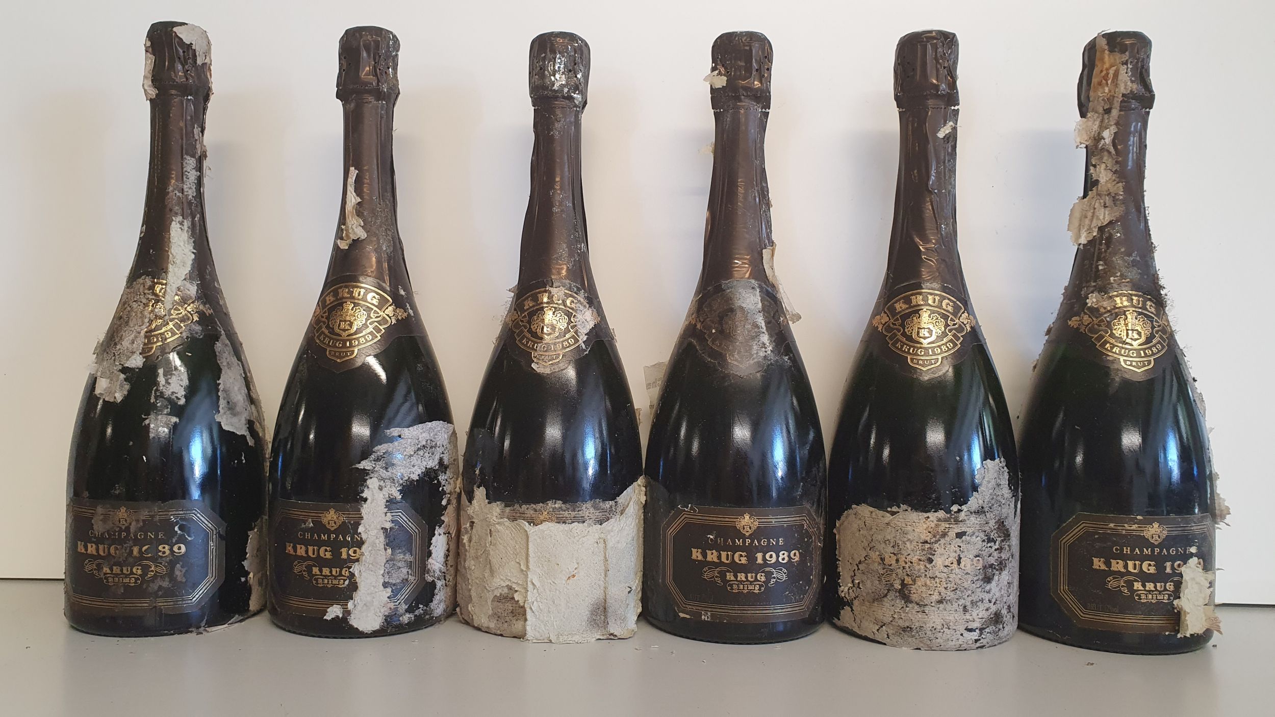 6 bouteilles CHAMPAGNE 