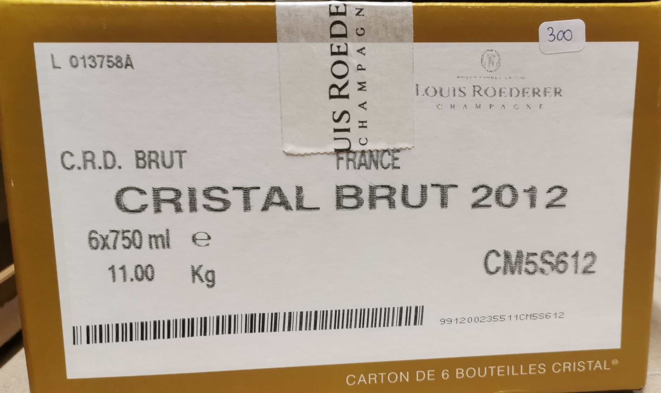 6 bouteilles CHAMPAGNE :  | H&ocirc;tel Des Ventes de Monte-Carlo