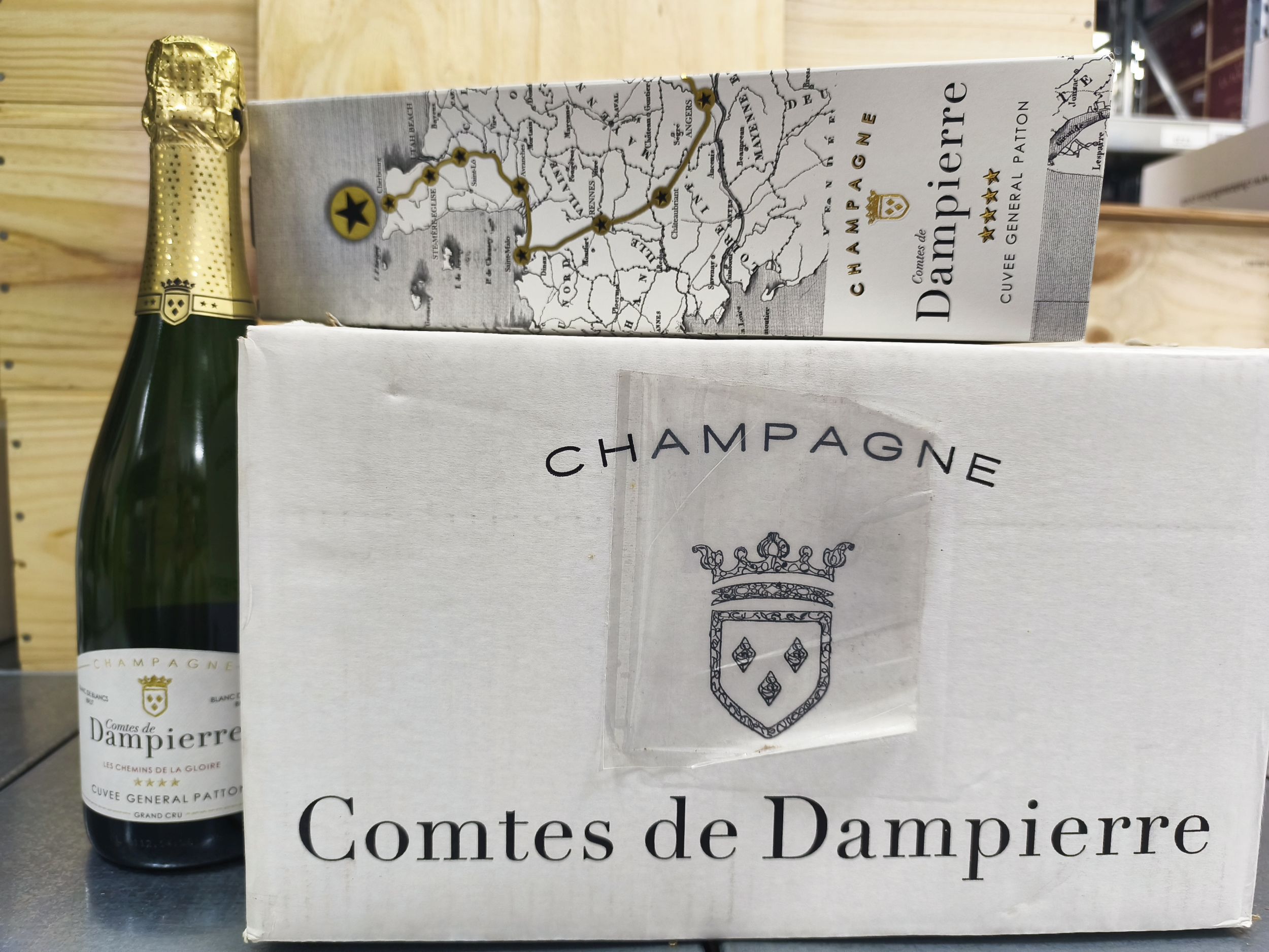 1  bouteille  CHAMPAGNE  