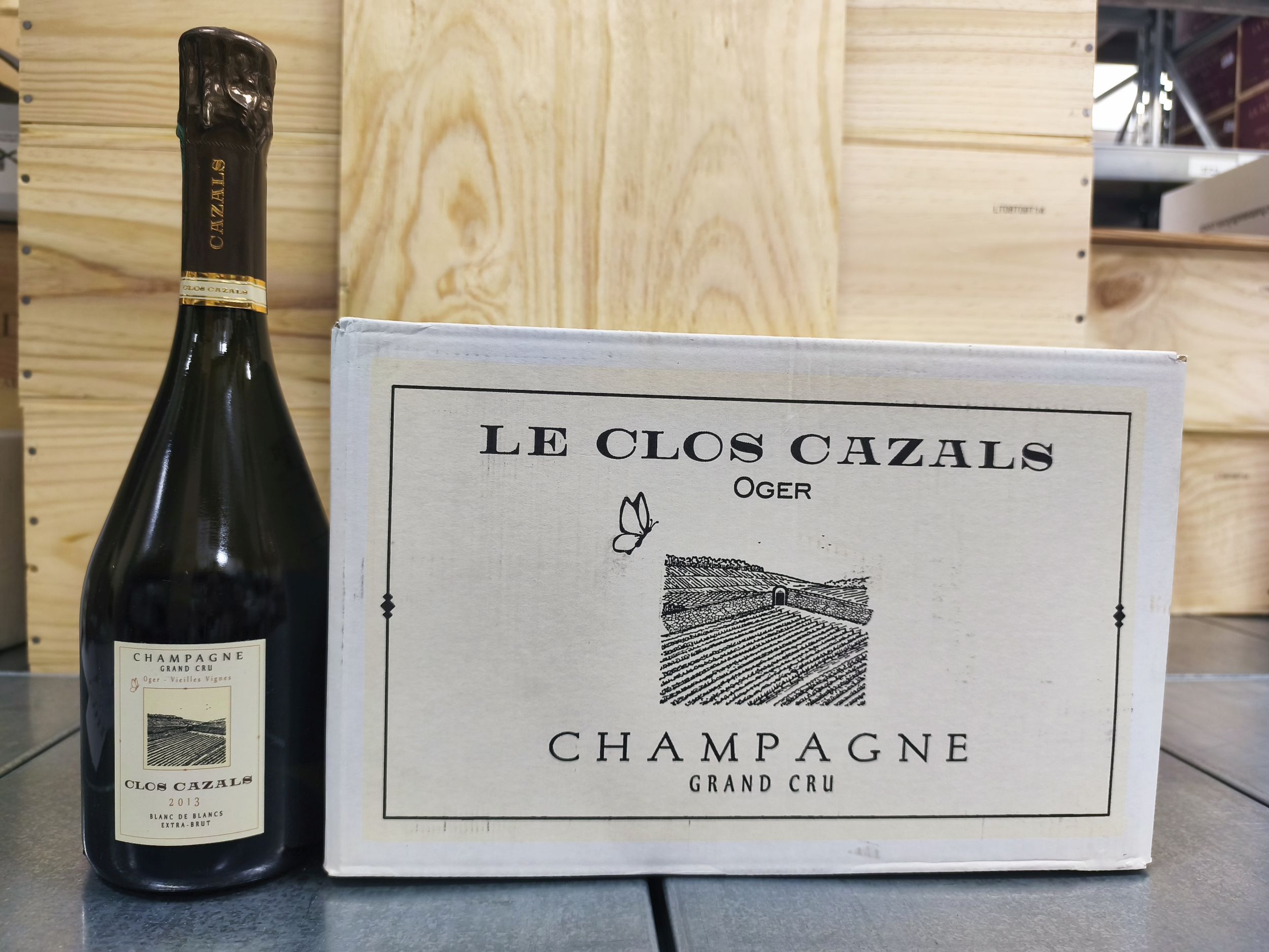 1  bouteille  CHAMPAGNE  