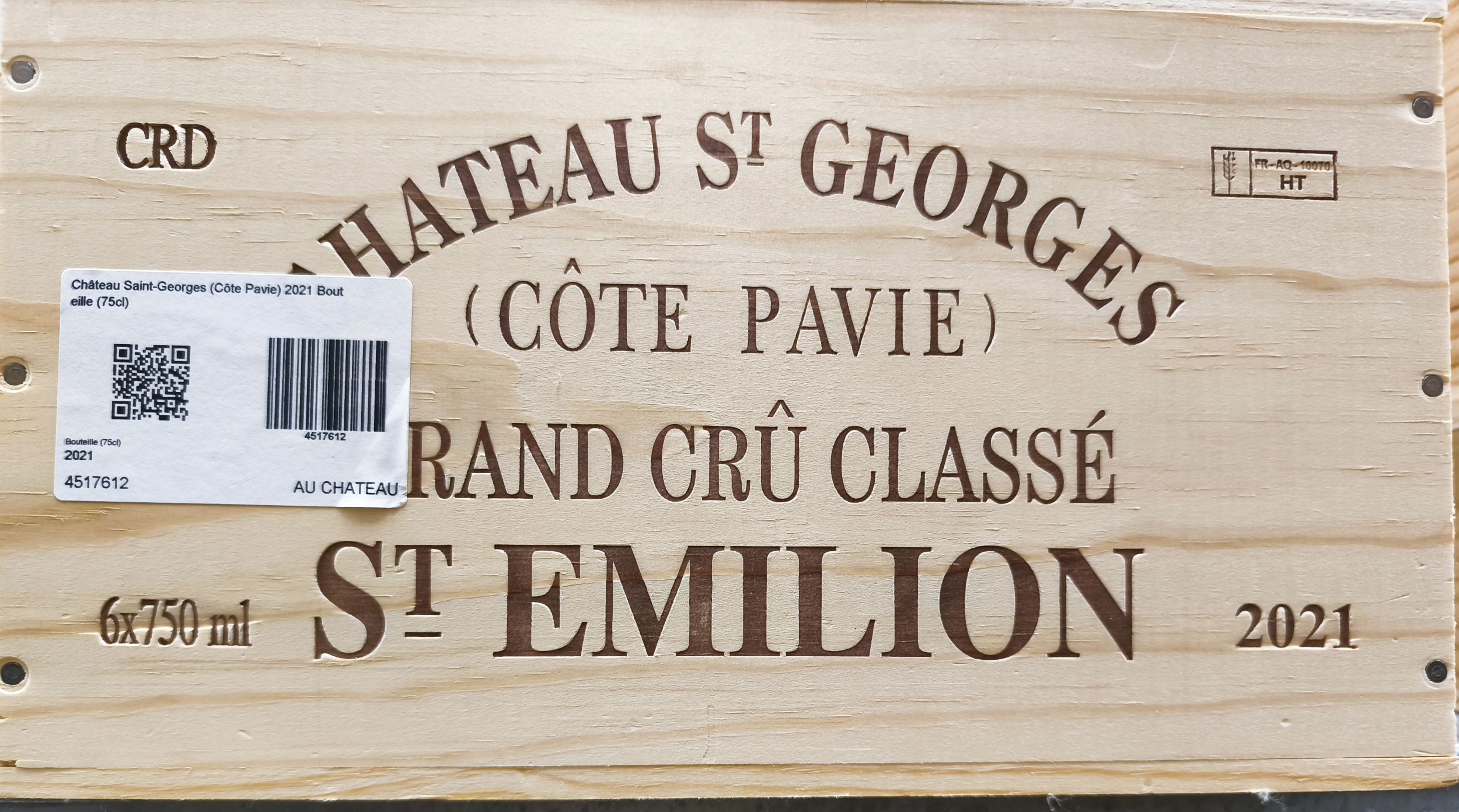 6 bouteilles  LANGUEDOC :  | H&ocirc;tel Des Ventes de Monte-Carlo