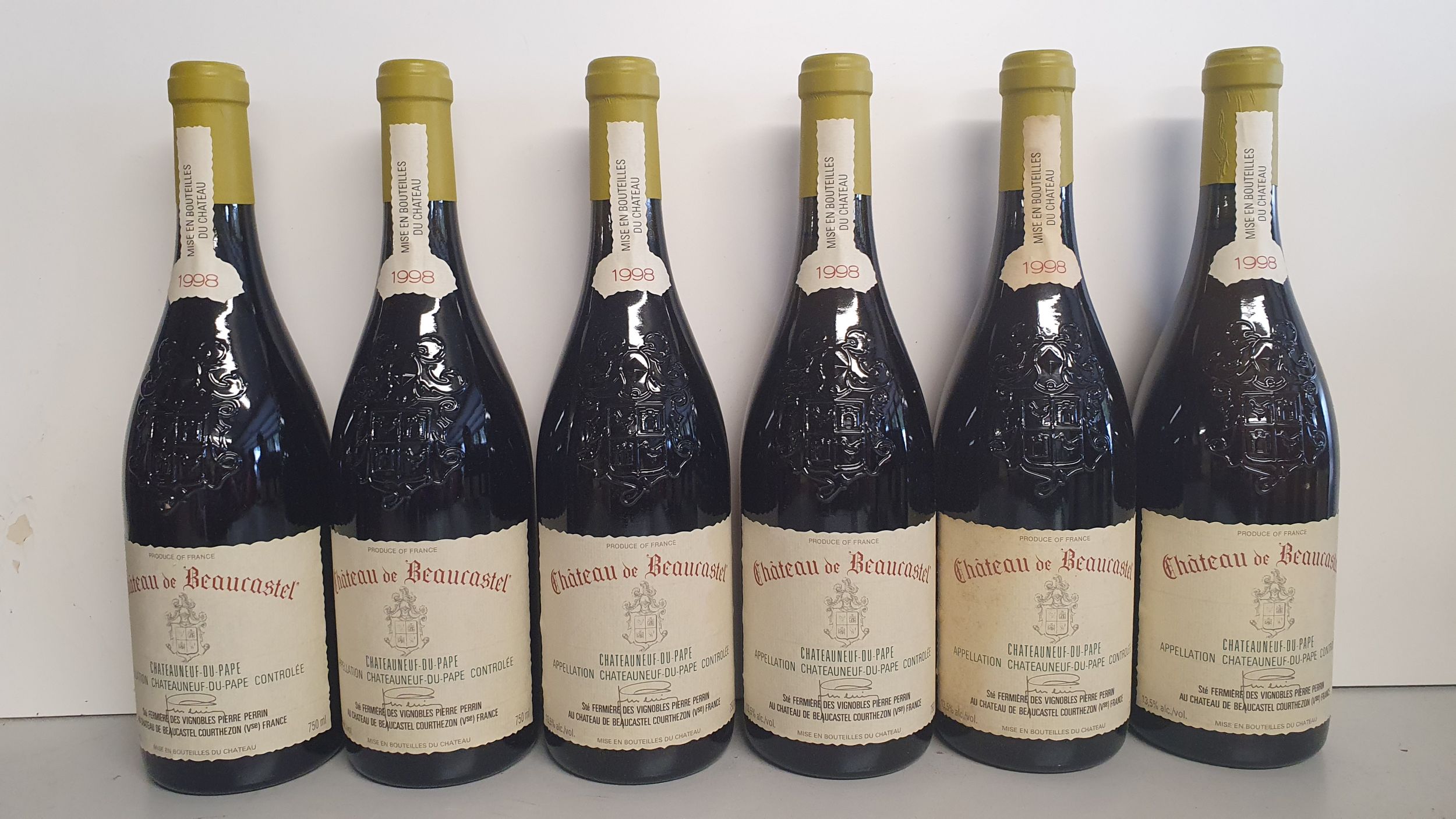 3 bouteilles  BAROLO :  | H&ocirc;tel Des Ventes de Monte-Carlo