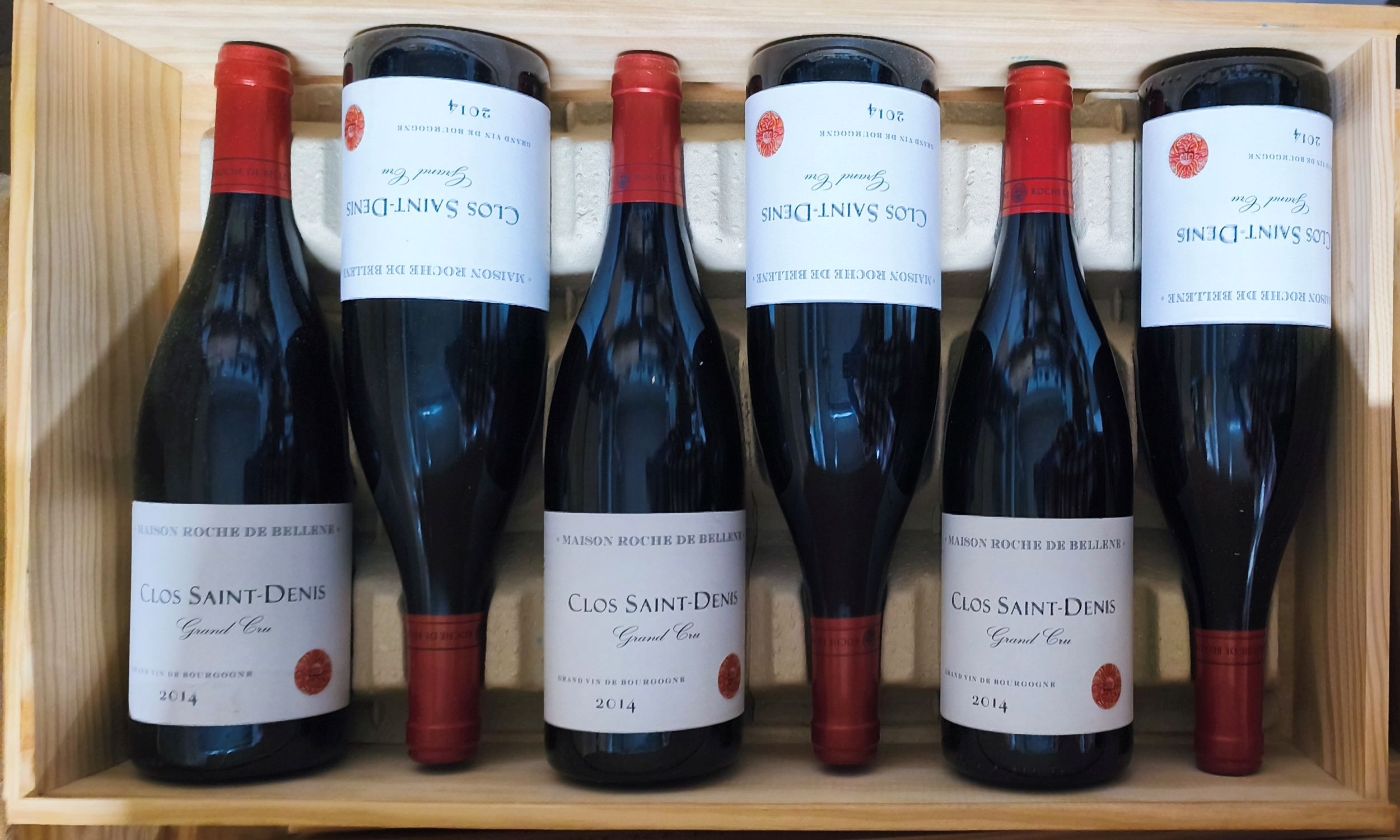 4 bouteilles BOURGOGNE:  | H&ocirc;tel Des Ventes de Monte-Carlo