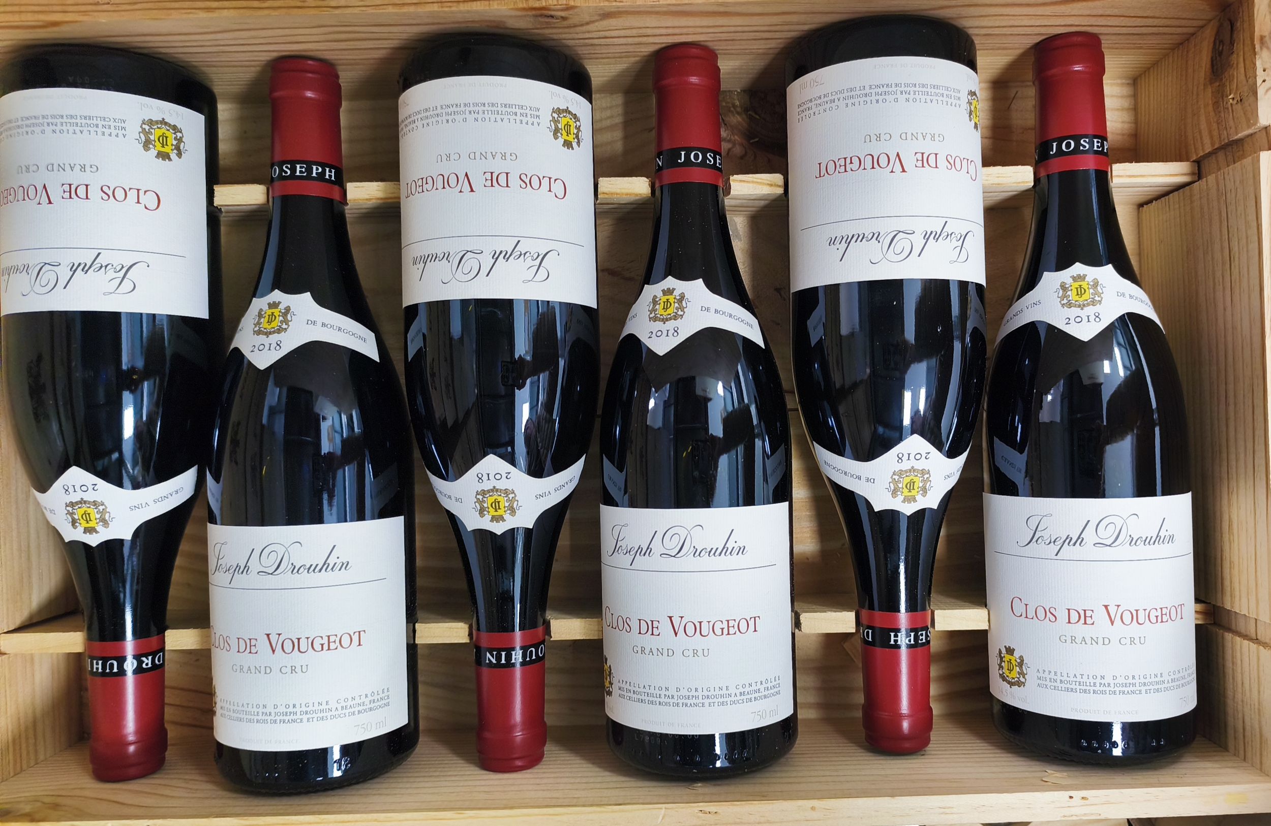 4 bouteilles BOURGOGNE:  | H&ocirc;tel Des Ventes de Monte-Carlo