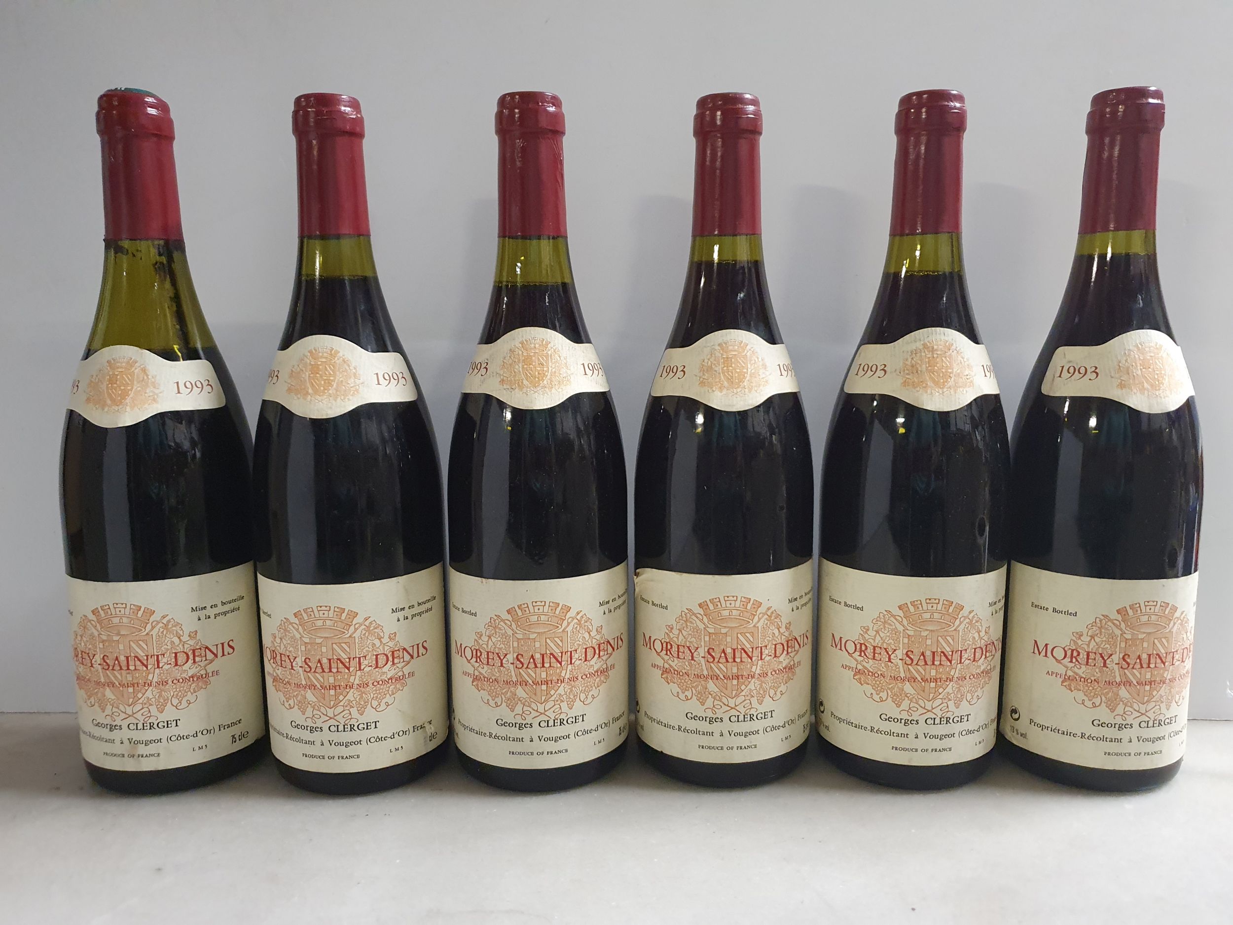 6 bouteilles  MOREY-ST-DENIS 
