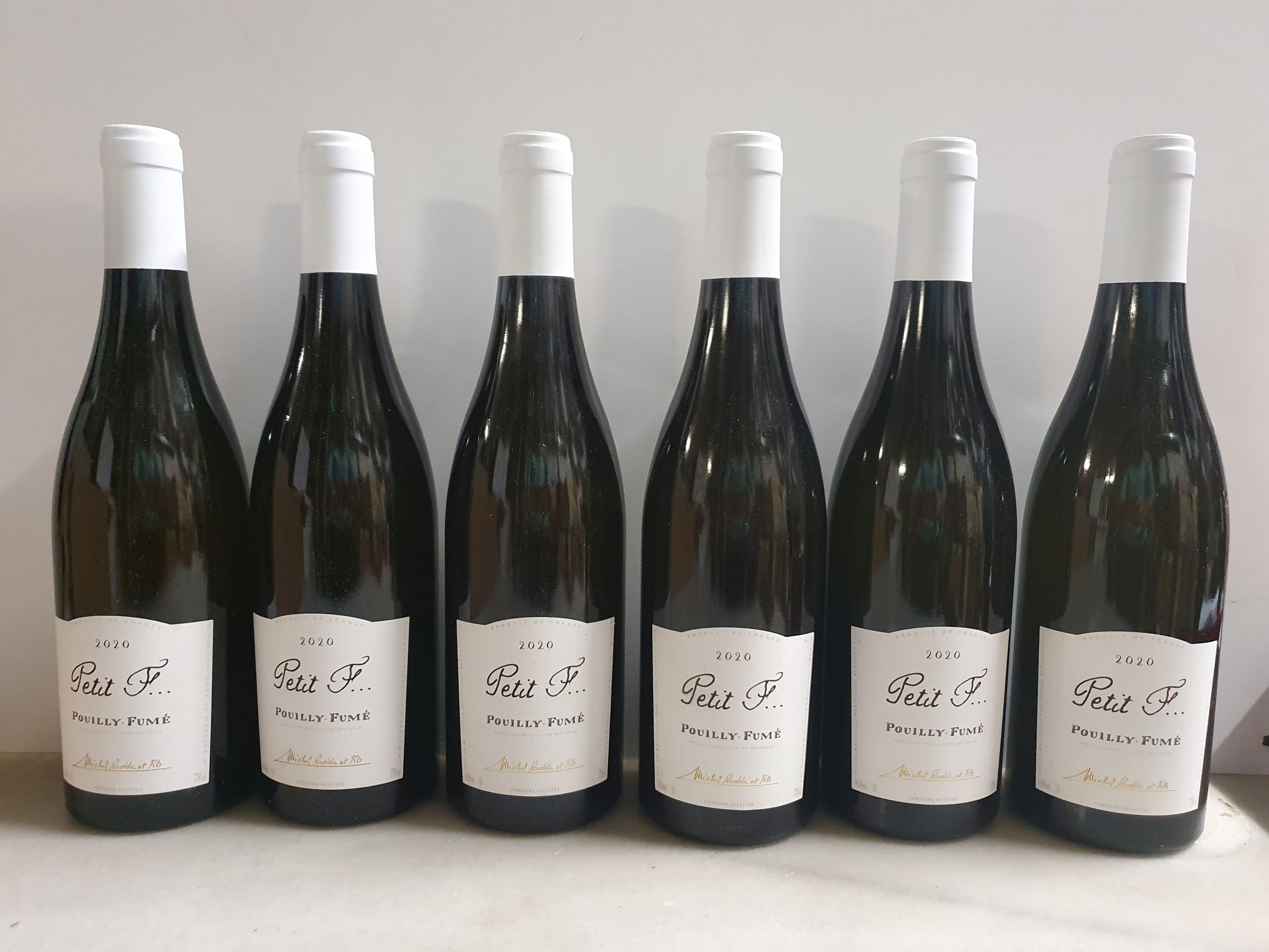 6 bouteilles  POUILLY FUMÉ 