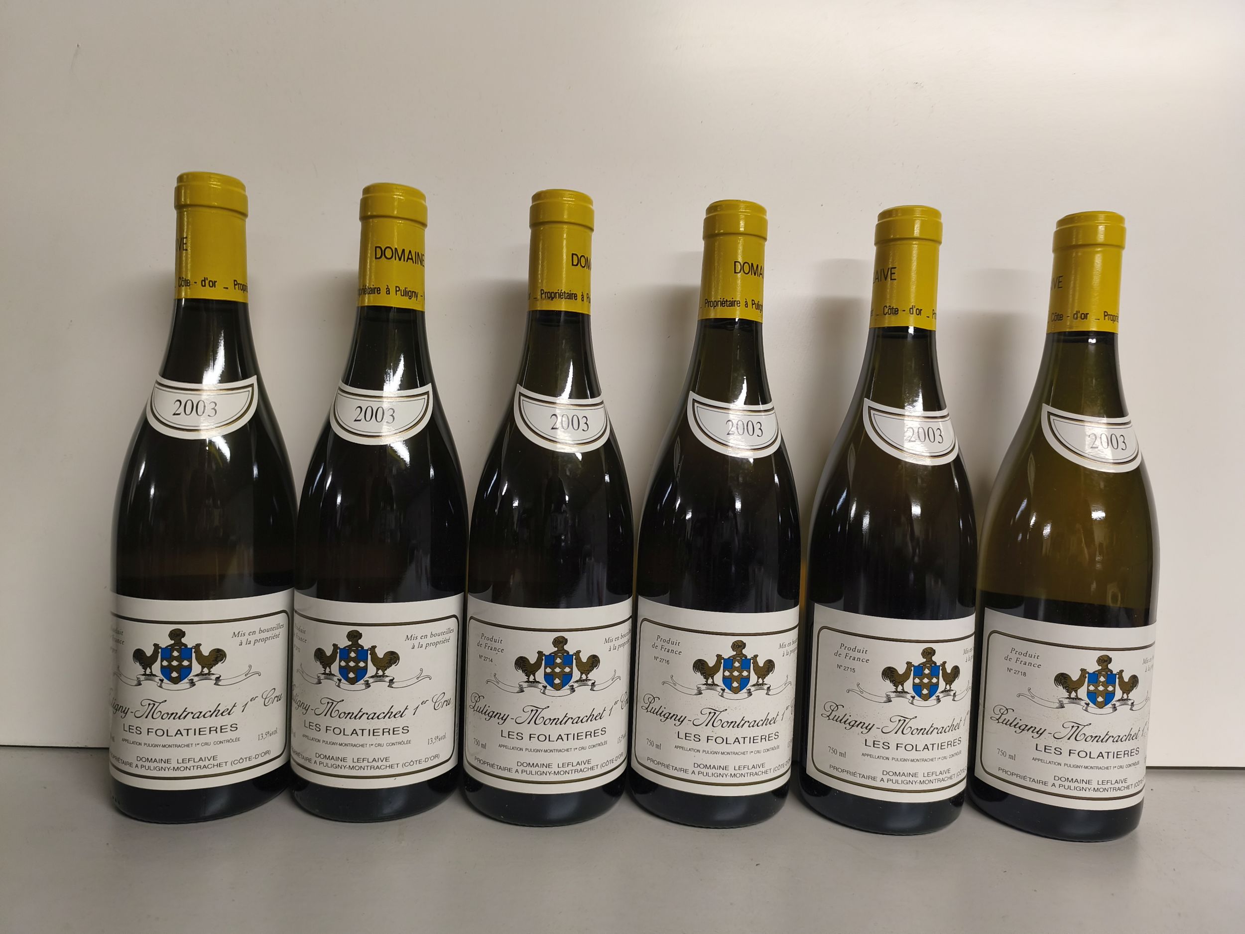 2 bouteilles BLANCS DIVERS :  | H&ocirc;tel Des Ventes de Monte-Carlo