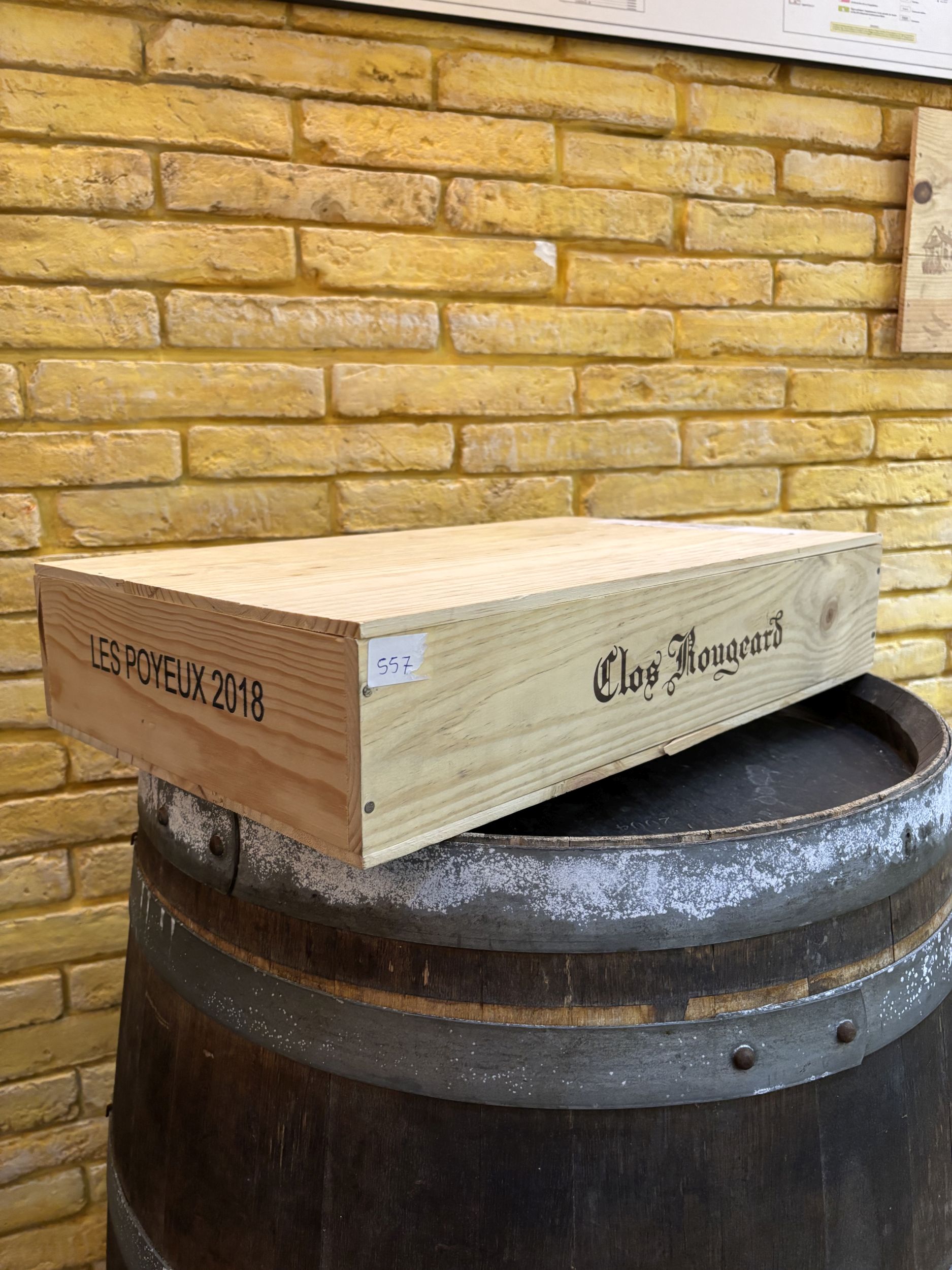 6 bouteilles SAUMUR-CHAMPIGNY "Les Poyeux"
