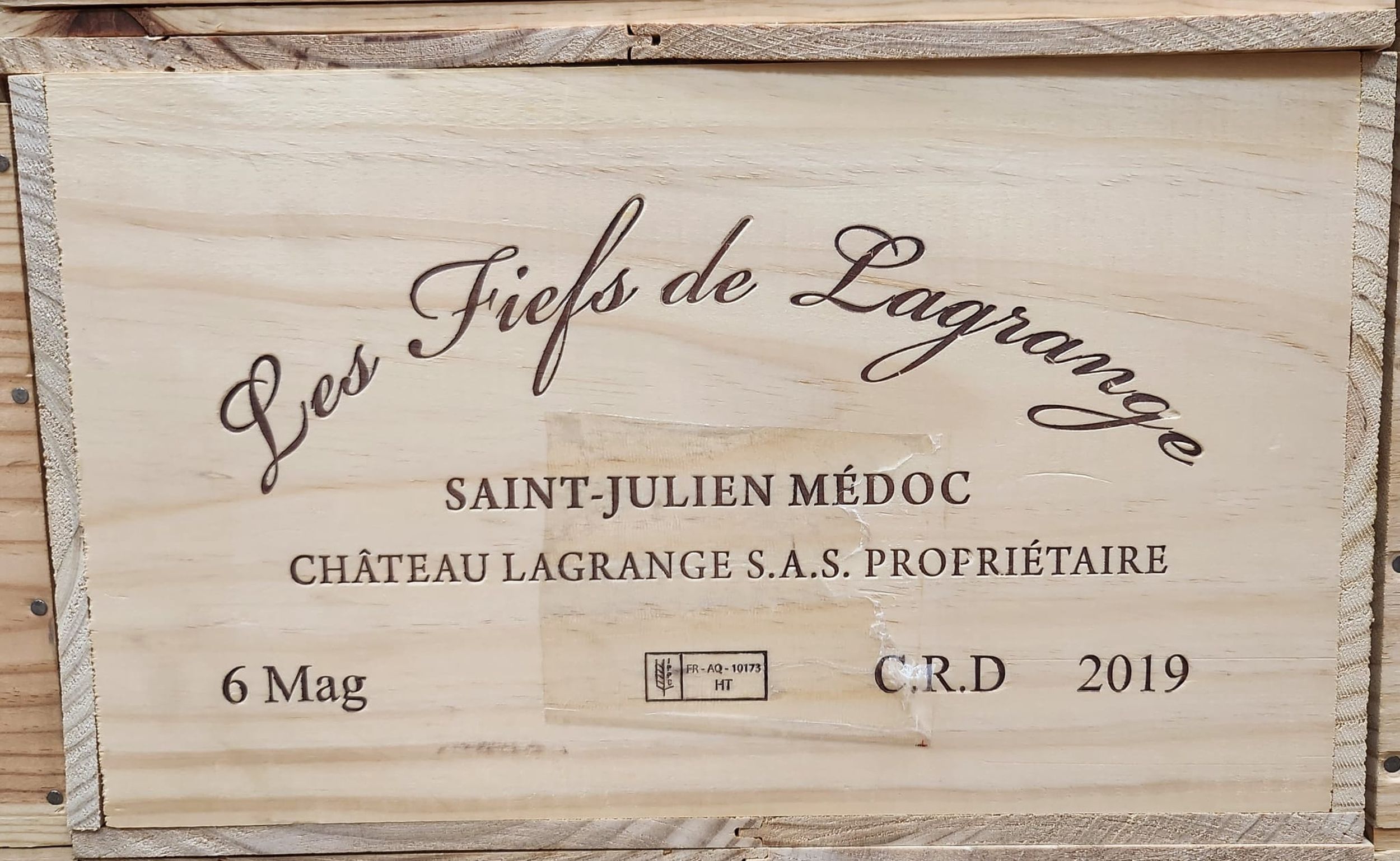 6 bouteilles CHAMPAGNE :  | H&ocirc;tel Des Ventes de Monte-Carlo