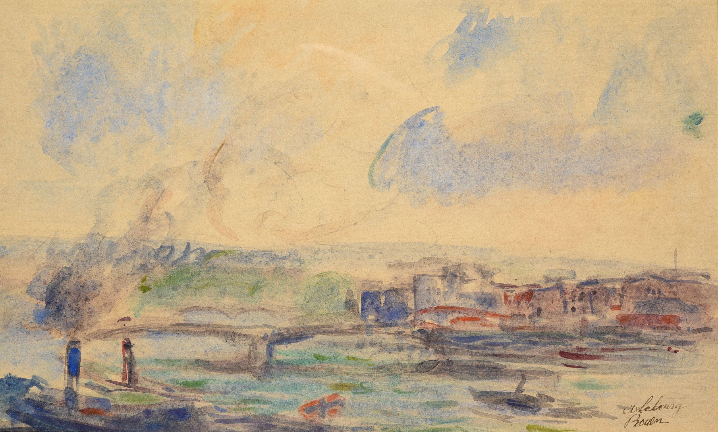 ALBERT MARIE LEBOURG (1849-1928)