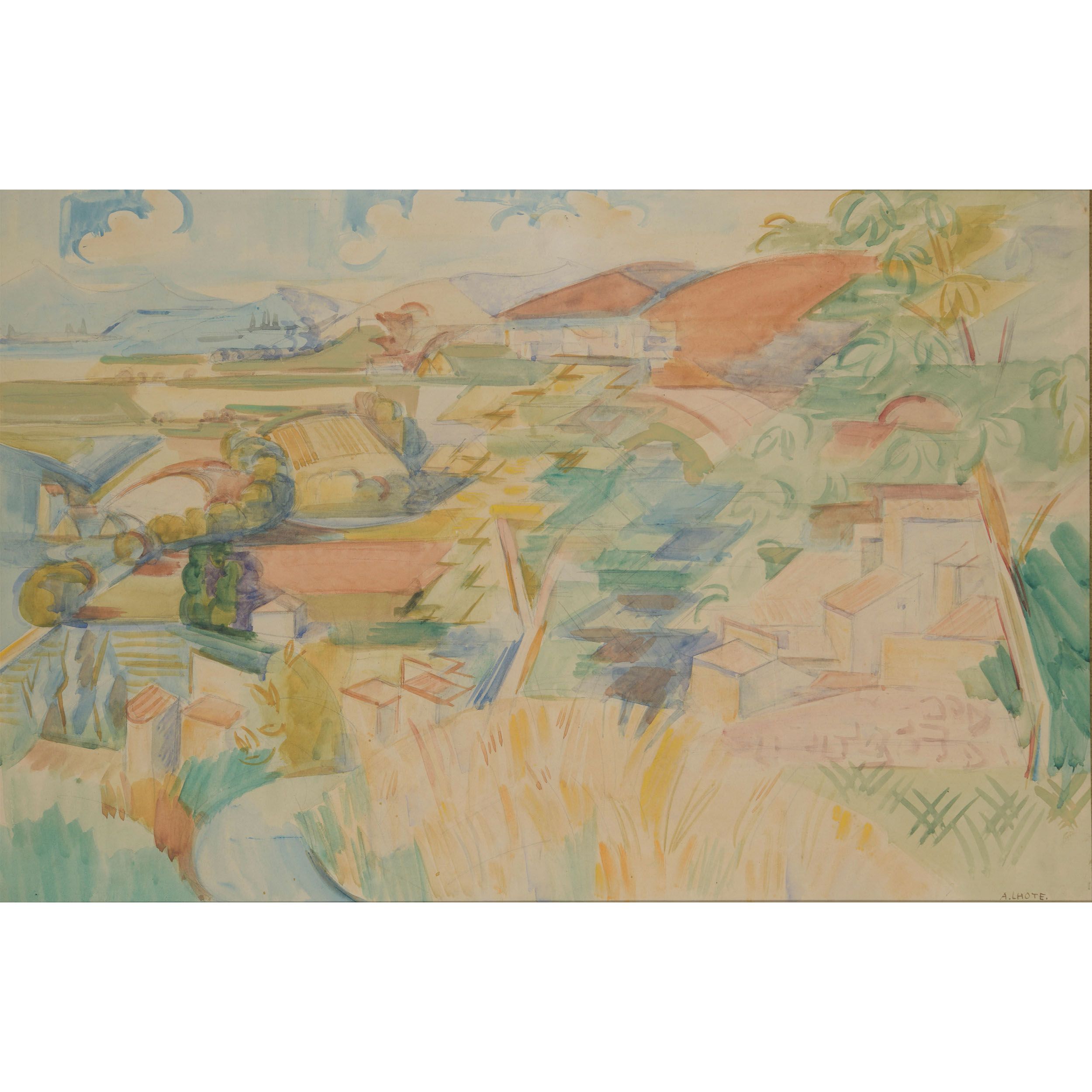 DIMITRI CHIPARUS (1886-1947):  | H&ocirc;tel Des Ventes de Monte-Carlo