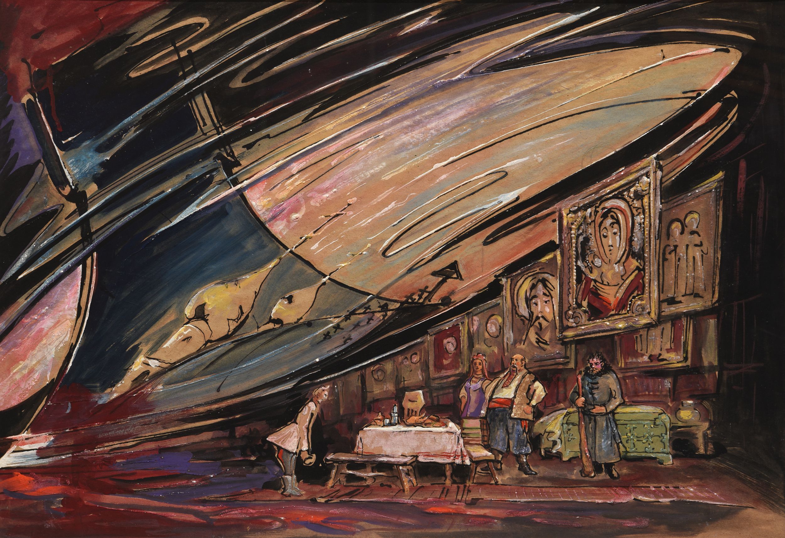 BAKST Léon,:  | H&ocirc;tel Des Ventes de Monte-Carlo