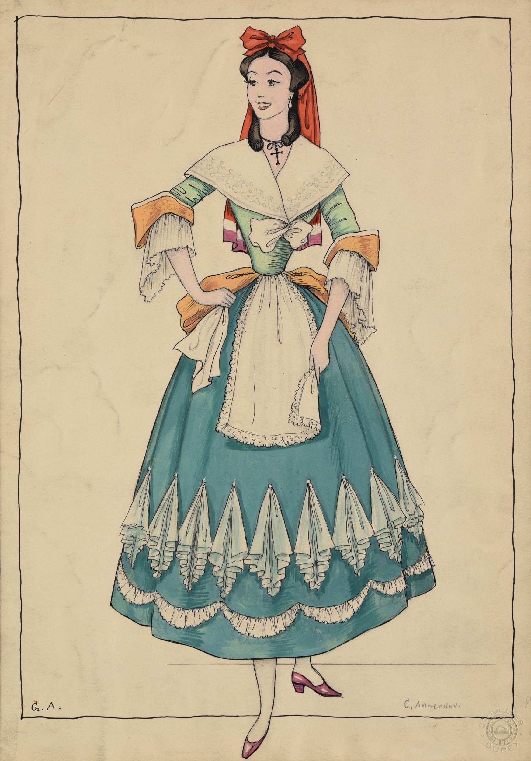 BAKST Léon,:  | H&ocirc;tel Des Ventes de Monte-Carlo