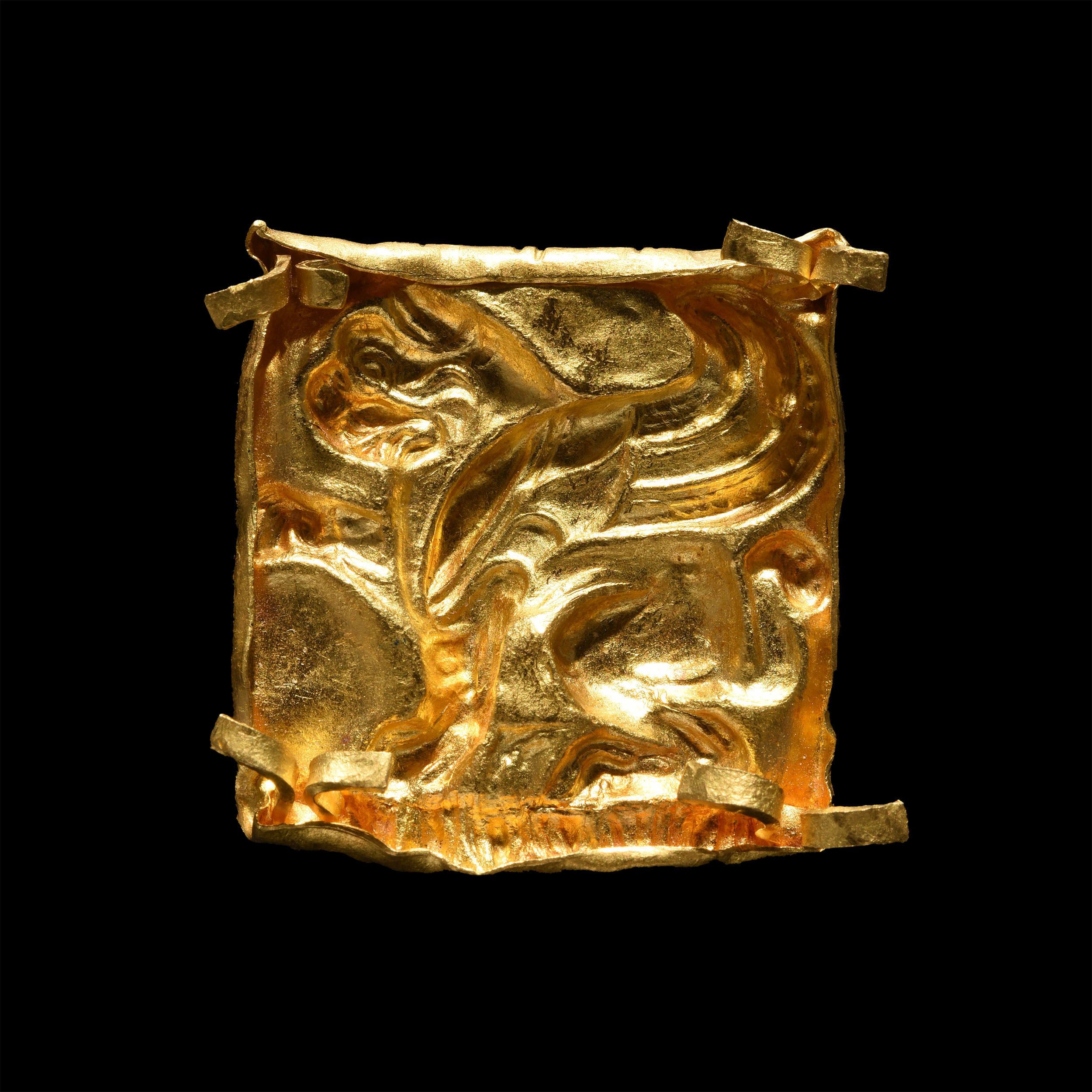 APPLIQUE FIGURANT UN LION AILÉ:  | H&ocirc;tel Des Ventes de Monte-Carlo