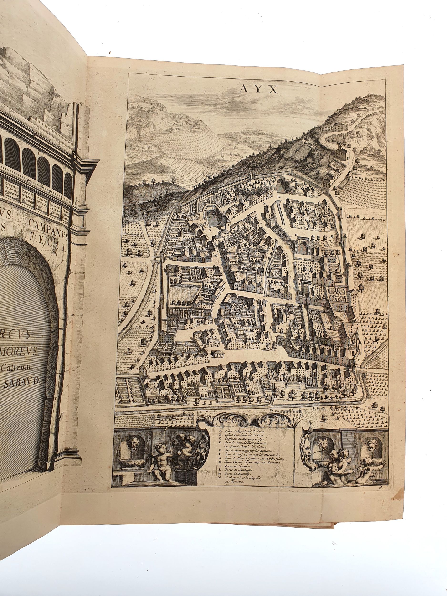 [ATLAS - BLAEU (Willem  Jan)]. Novum Theatrum Pedemontii et Sabaudiæ, sive Accurata description ipsorum Urbium, Palatiorum, Templorum c. Hagæ-Comitum [La Haye], Sumptibus  Curâ Rutgeri Christophori, Alberts, 1726. 4 tomes en 2 volumes grand in-folio, demi-maroquin brun à coins, dos à nerfs orné (reliure début XXe s.).	:  | H&ocirc;tel Des Ventes de Monte-Carlo