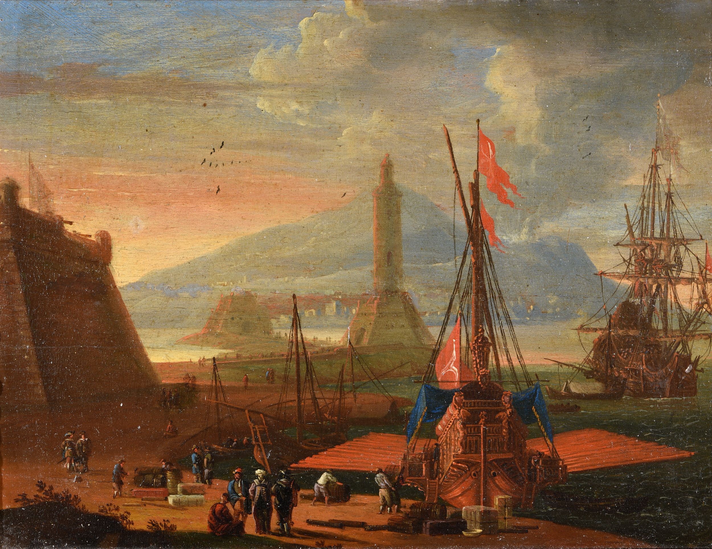 ATTRIBUÉ À ADRIEN VAN DER CABEL ( 1630-1705)