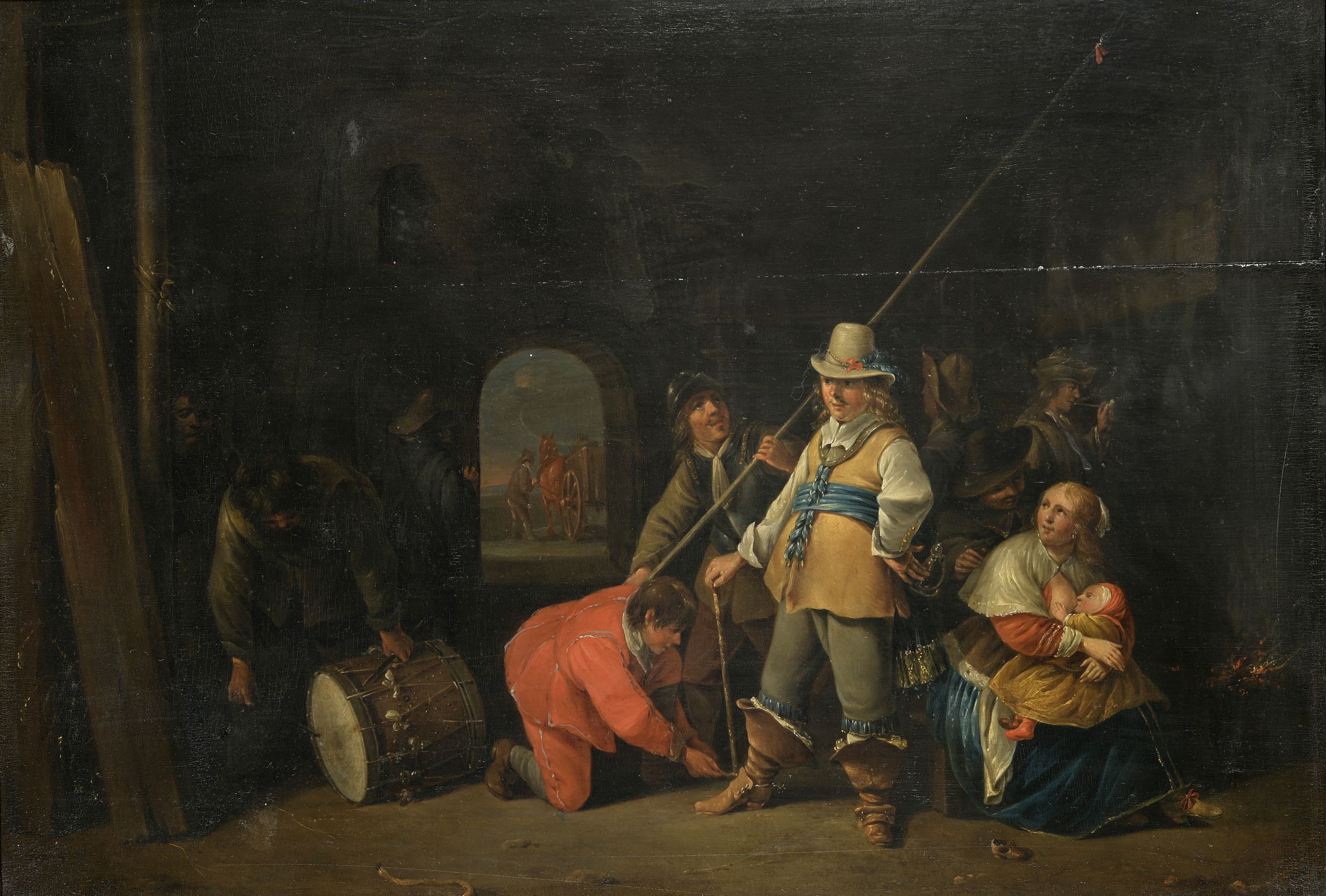 Attribué à Anthonie PALAMEDES (1601 - 1673)