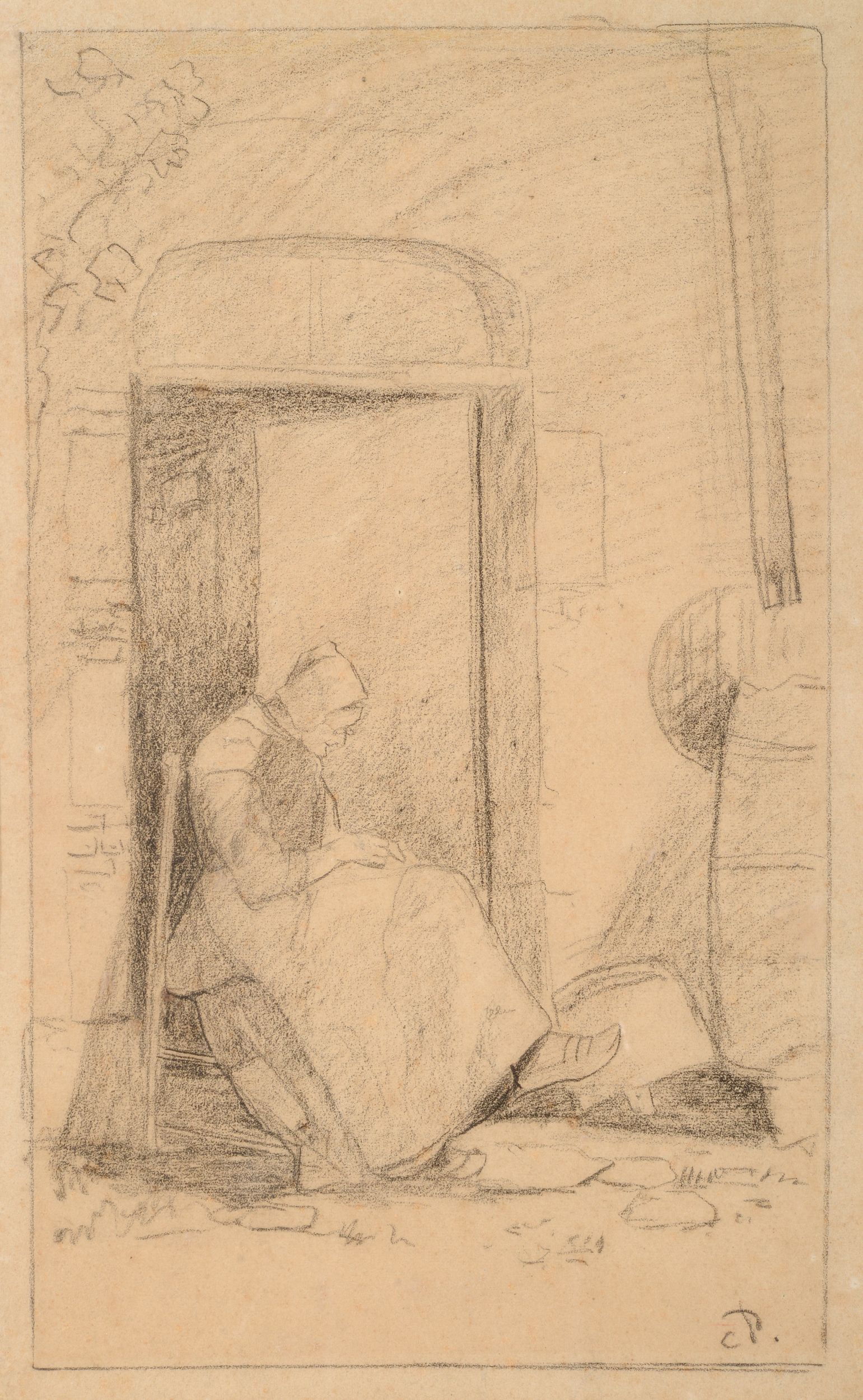 Attribué à CAMILLE PISSARRO (1830-1903)