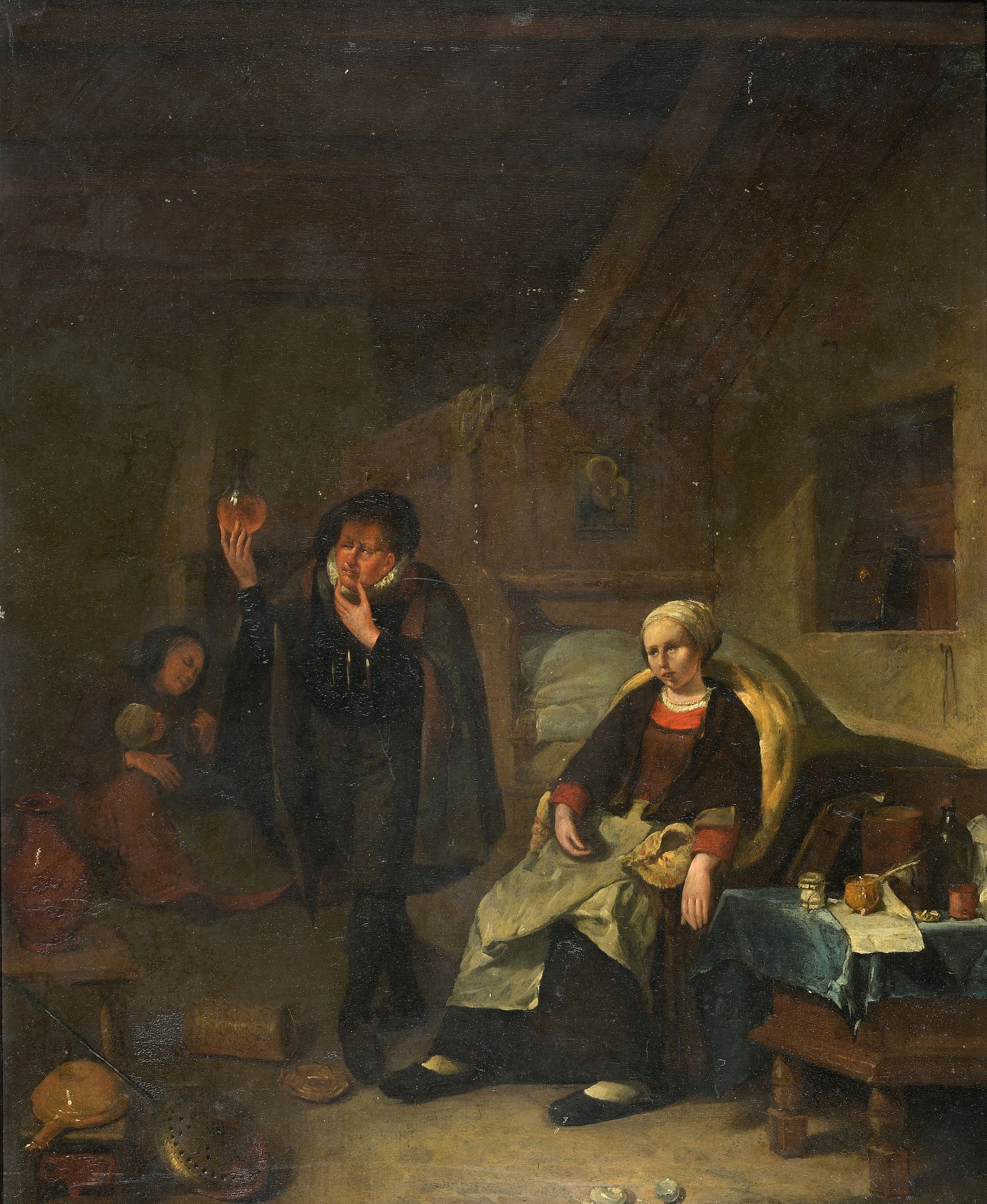 Attribué à Jan Havicksz. STEEN (1626 - 1679)