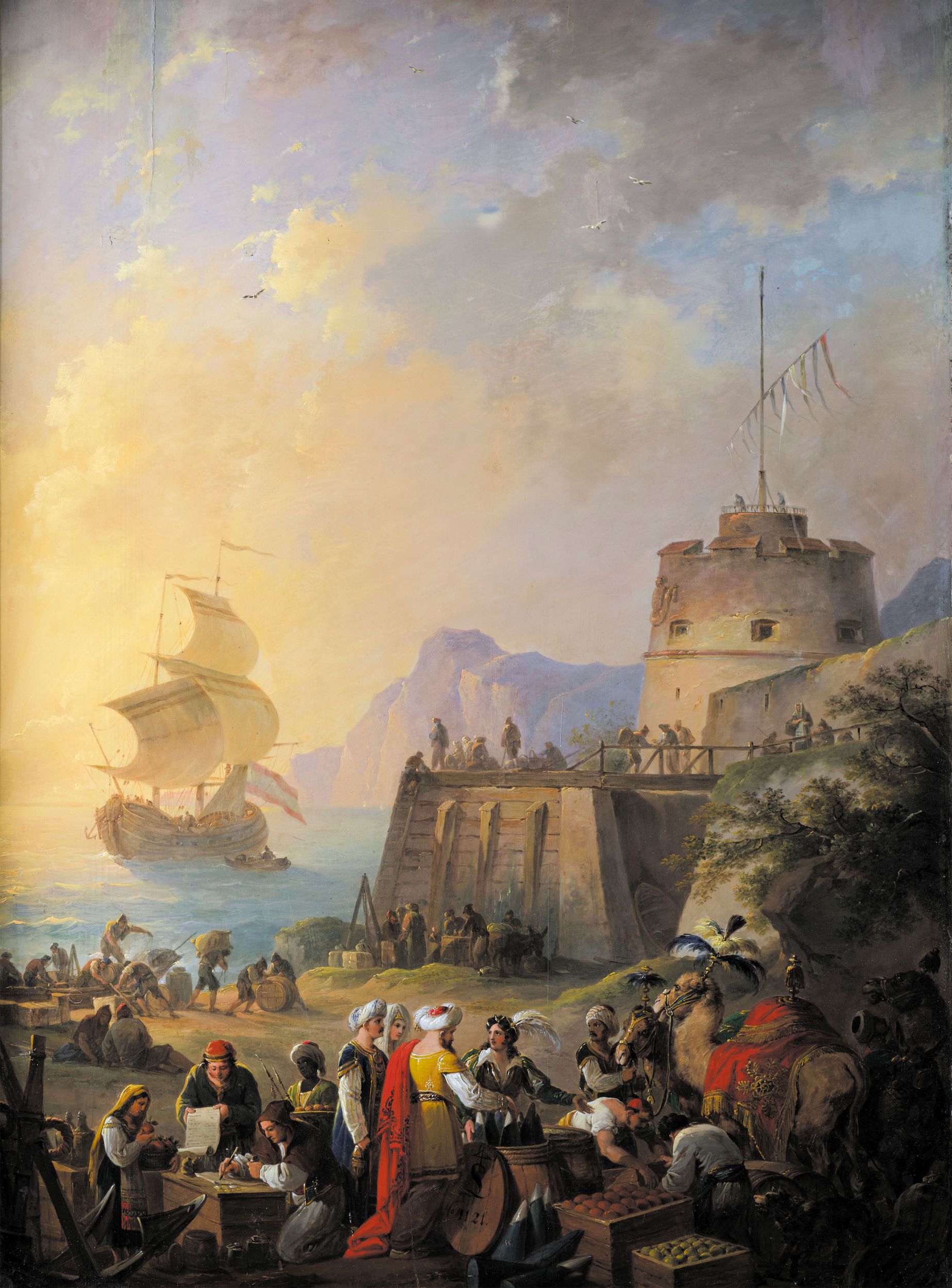 PIETER JANSZ VAN ASCH (1603 - 1678):  | H&ocirc;tel Des Ventes de Monte-Carlo