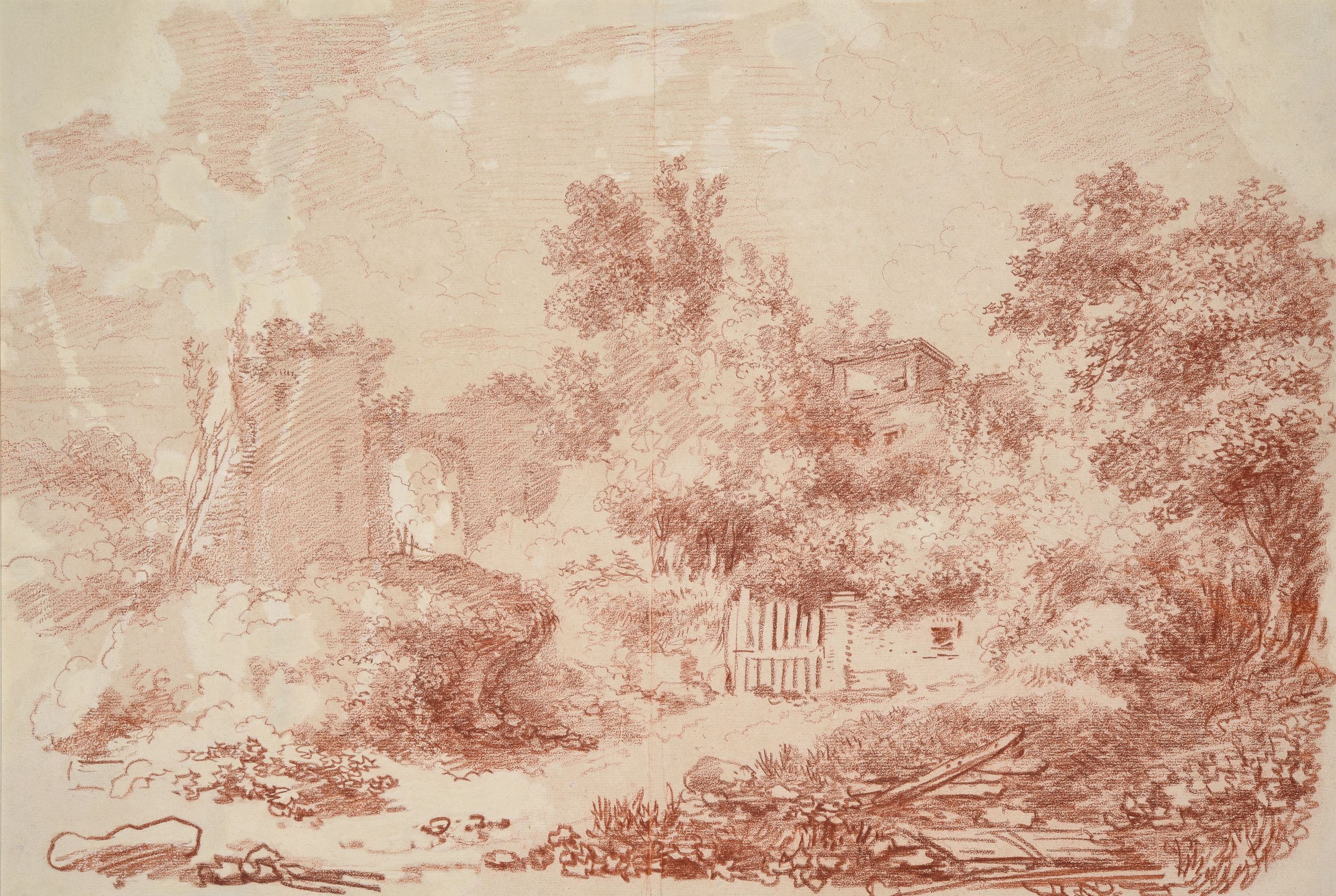 ATTRIBUÉ À JEAN-HONORÉ FRAGONARD (1732-1806)