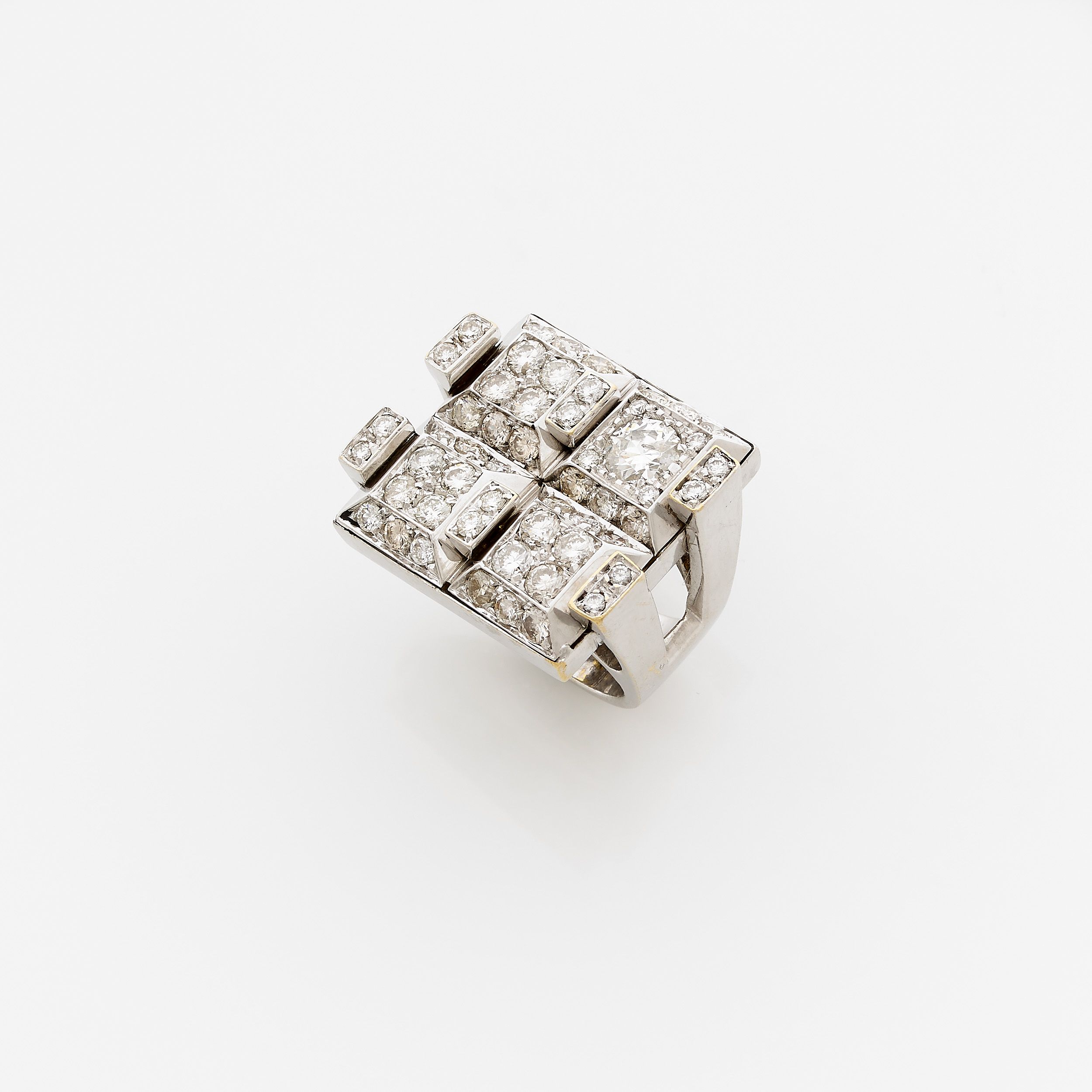 BAGUE ARCHITECTUREE 