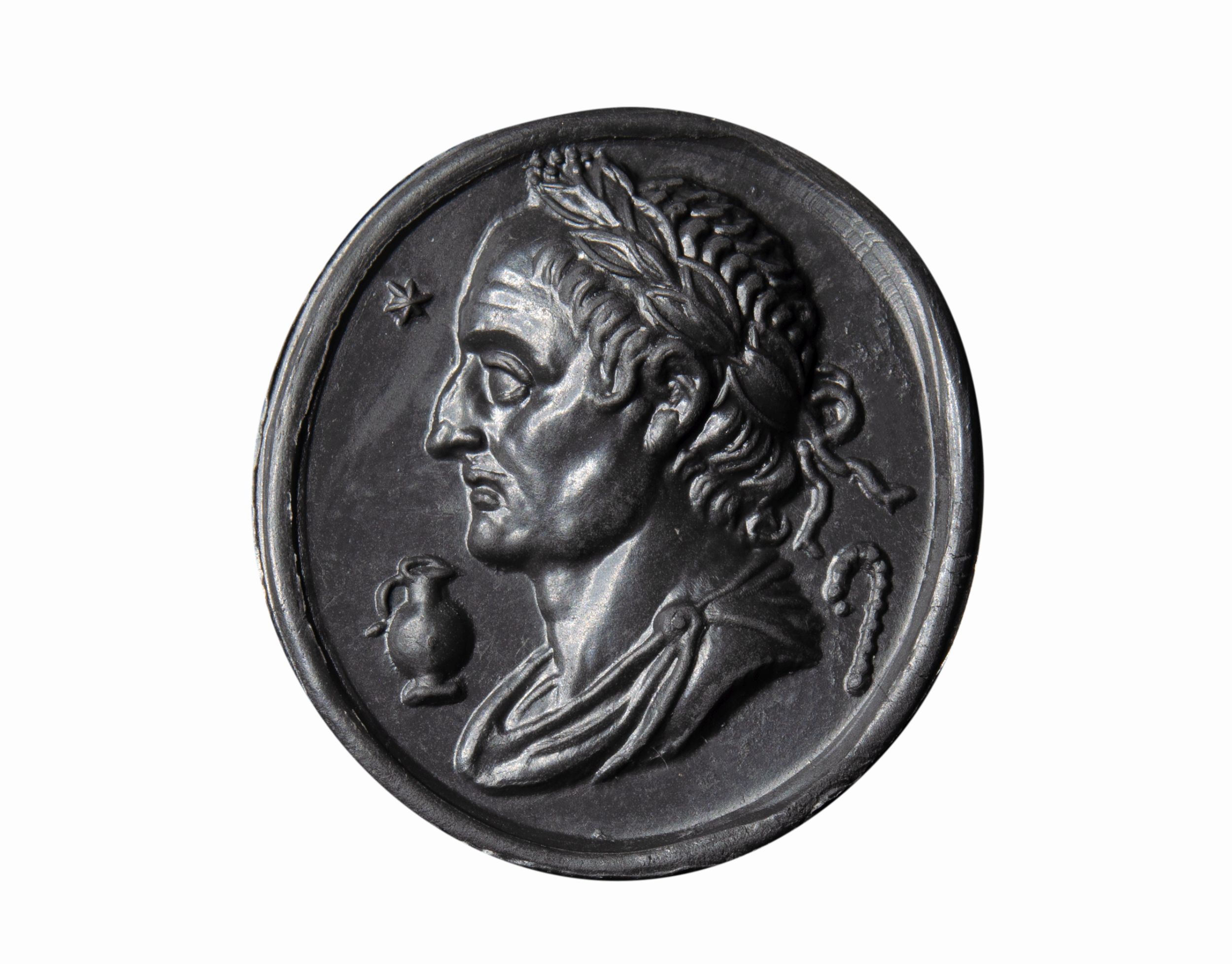 BAGUE AVEC INTAILLE SIGILLÉE DE JULES CÉSAR