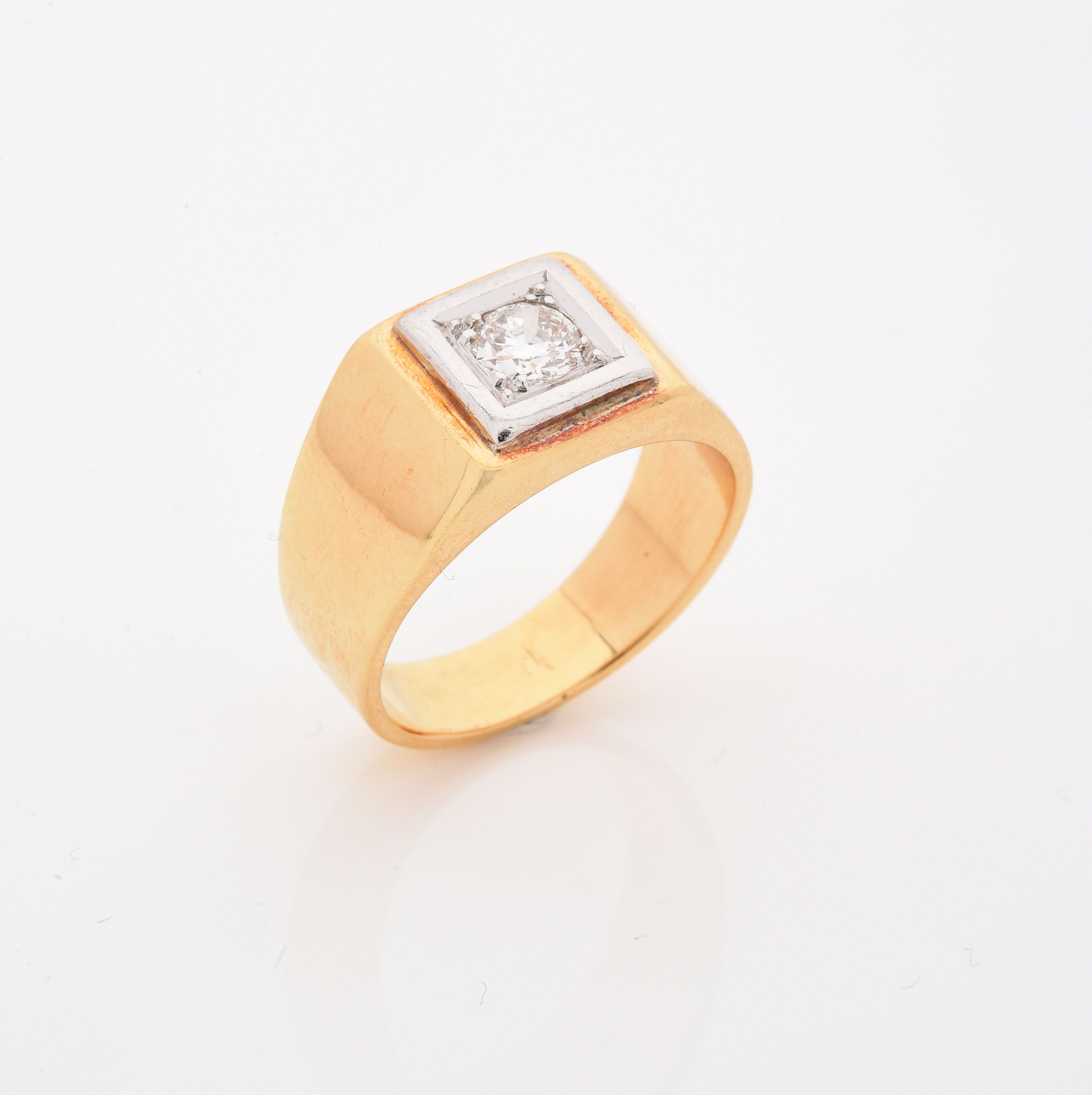 BAGUE CHEVALIERE 