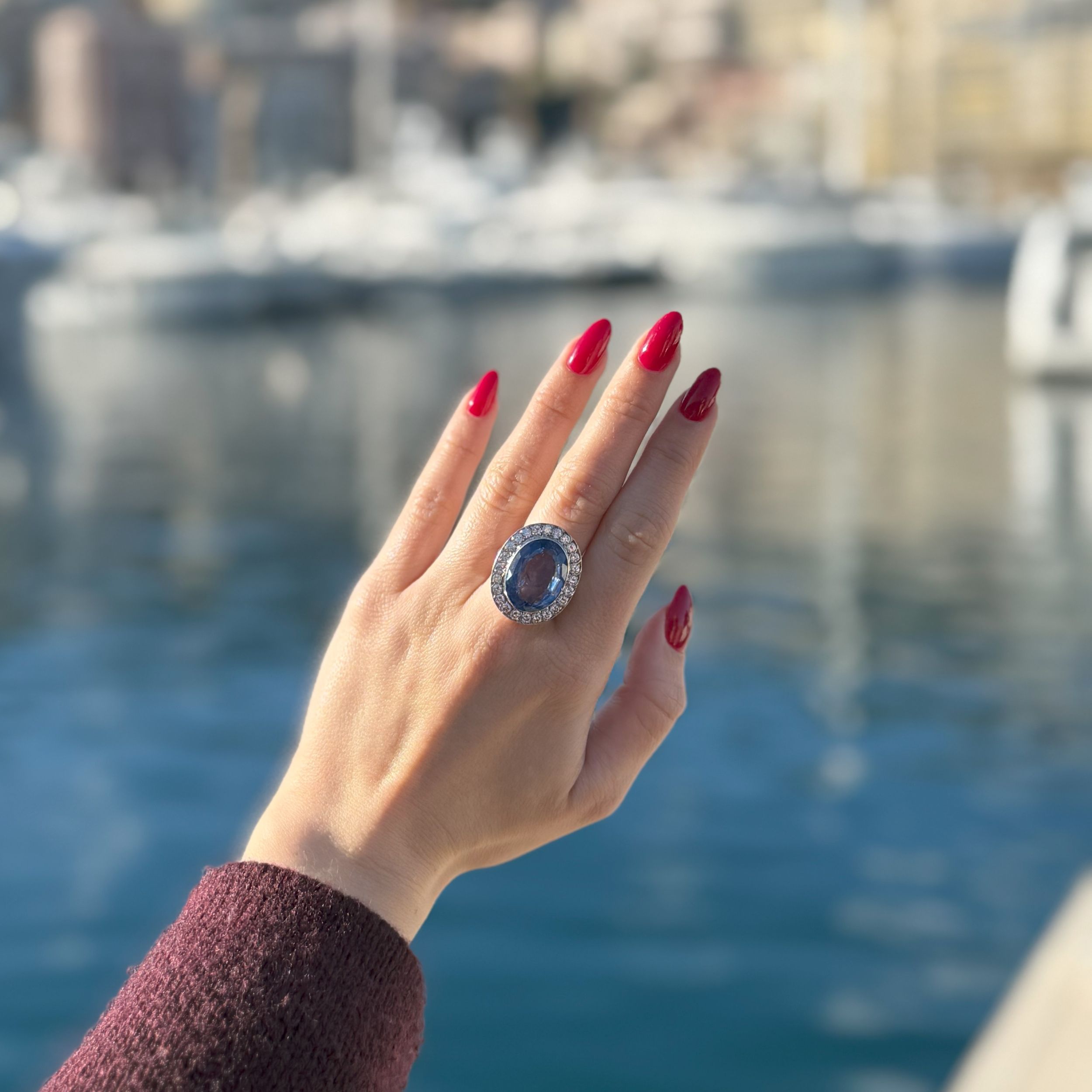 BAGUE POMPADOUR:  | H&ocirc;tel Des Ventes de Monte-Carlo