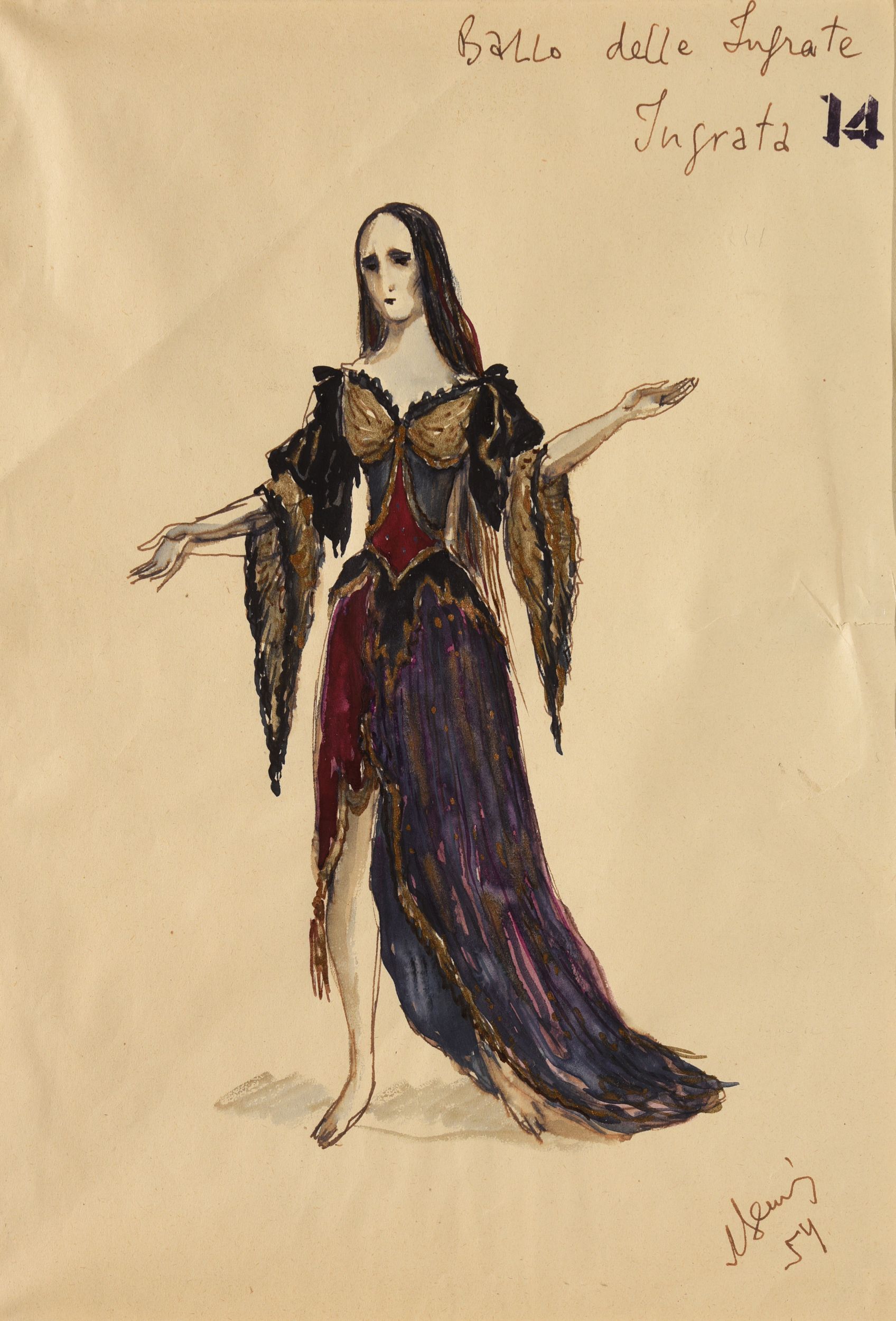 BAKST Léon,:  | H&ocirc;tel Des Ventes de Monte-Carlo