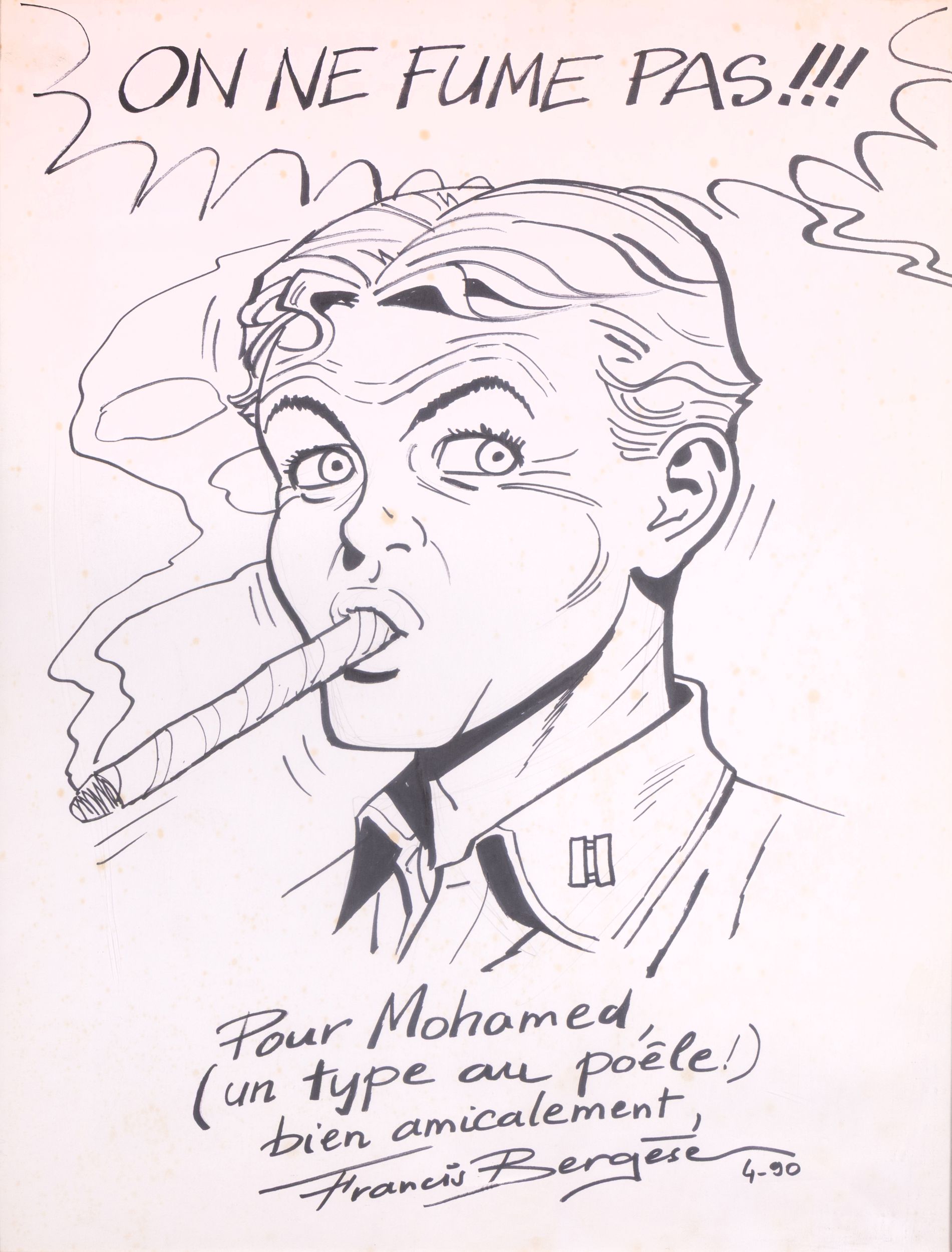 BERGESE né en 1941. 