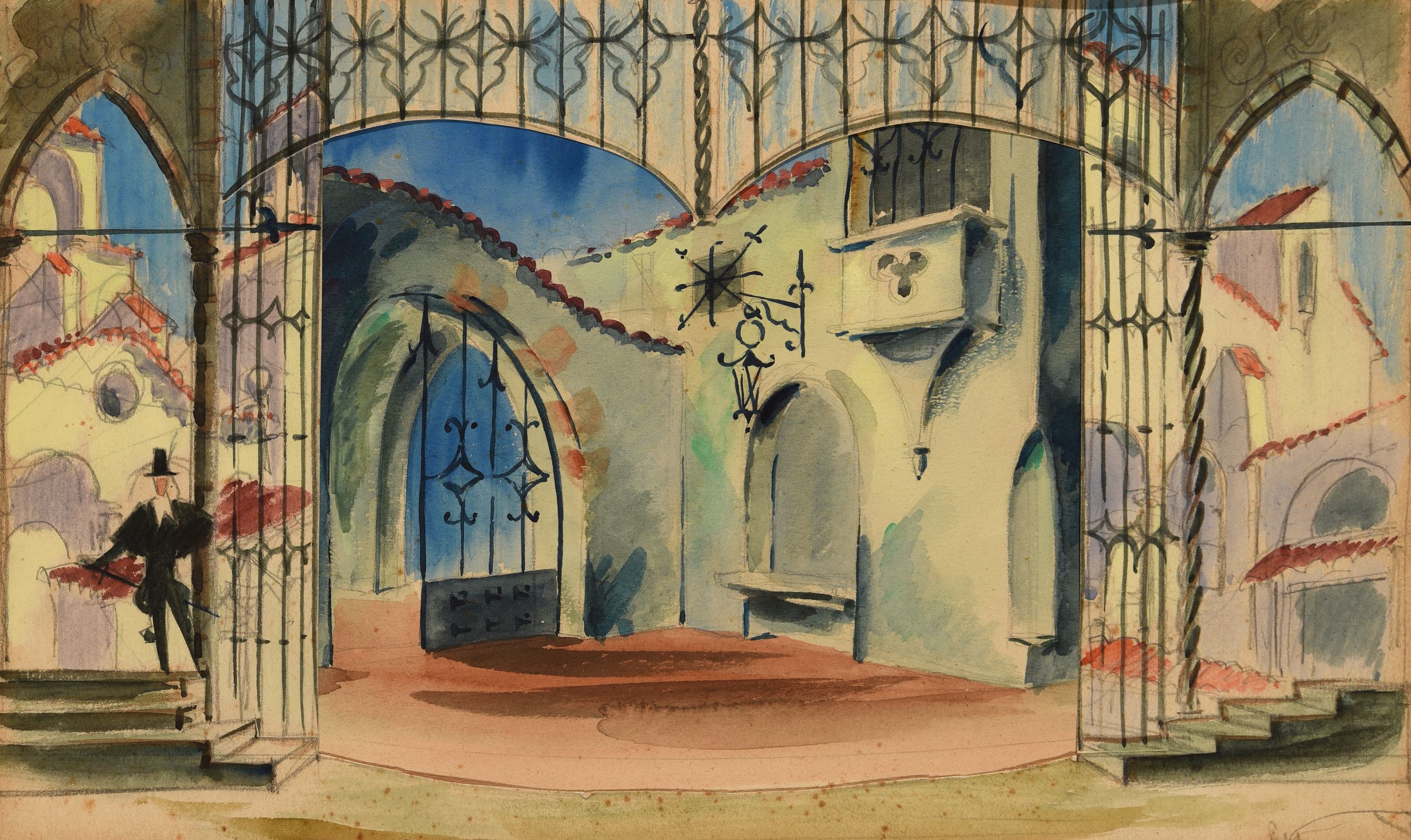BAKST Léon,:  | H&ocirc;tel Des Ventes de Monte-Carlo