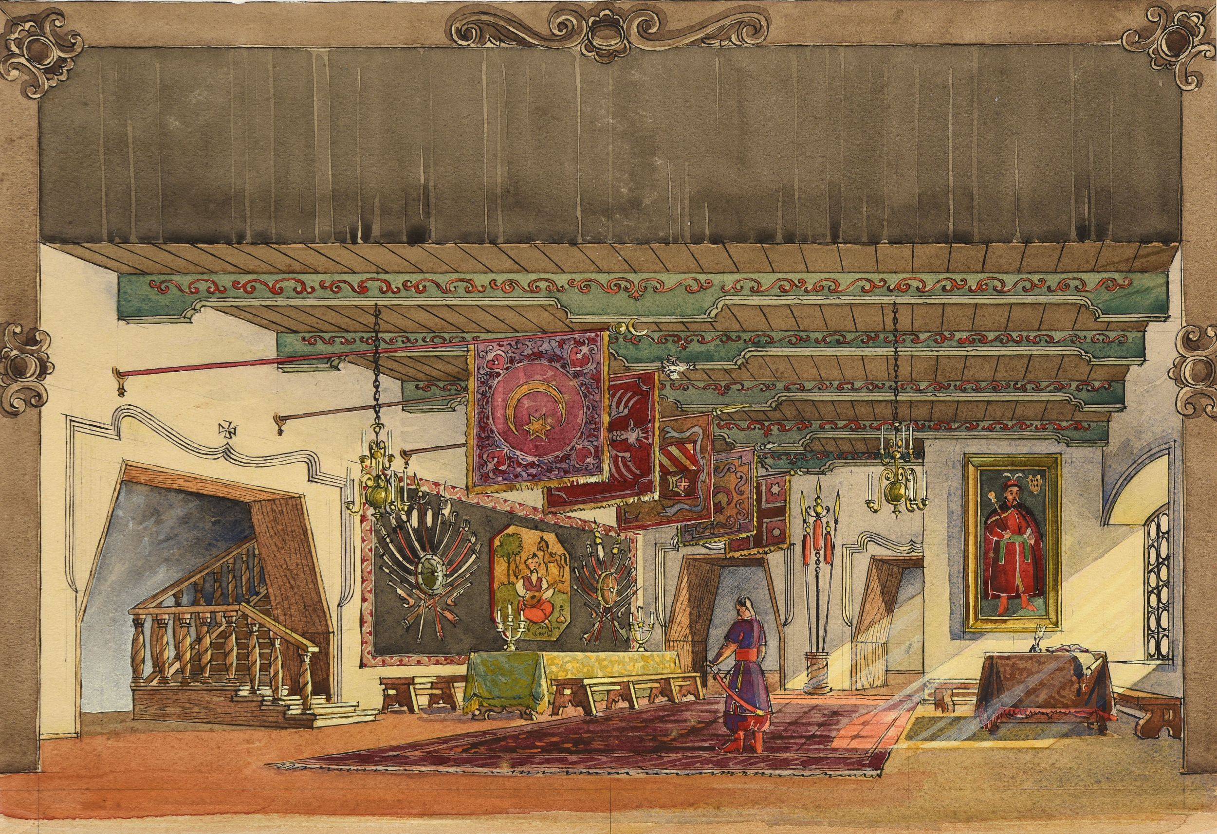 BAKST Léon,:  | H&ocirc;tel Des Ventes de Monte-Carlo