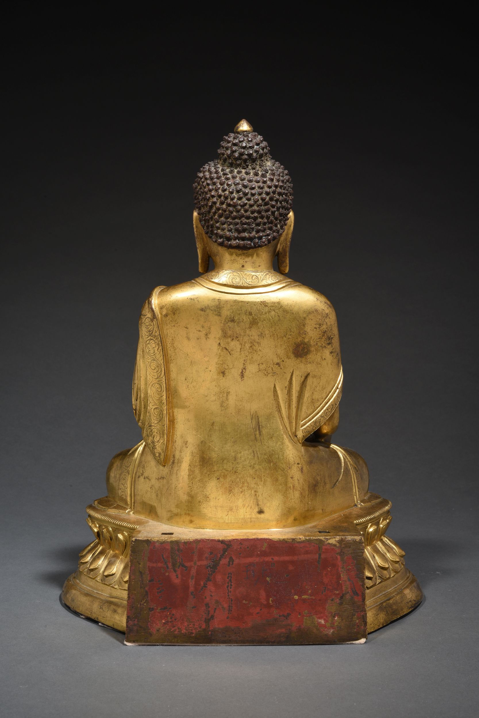 BOUDDHA EN BRONZE DORE :  | H&ocirc;tel Des Ventes de Monte-Carlo