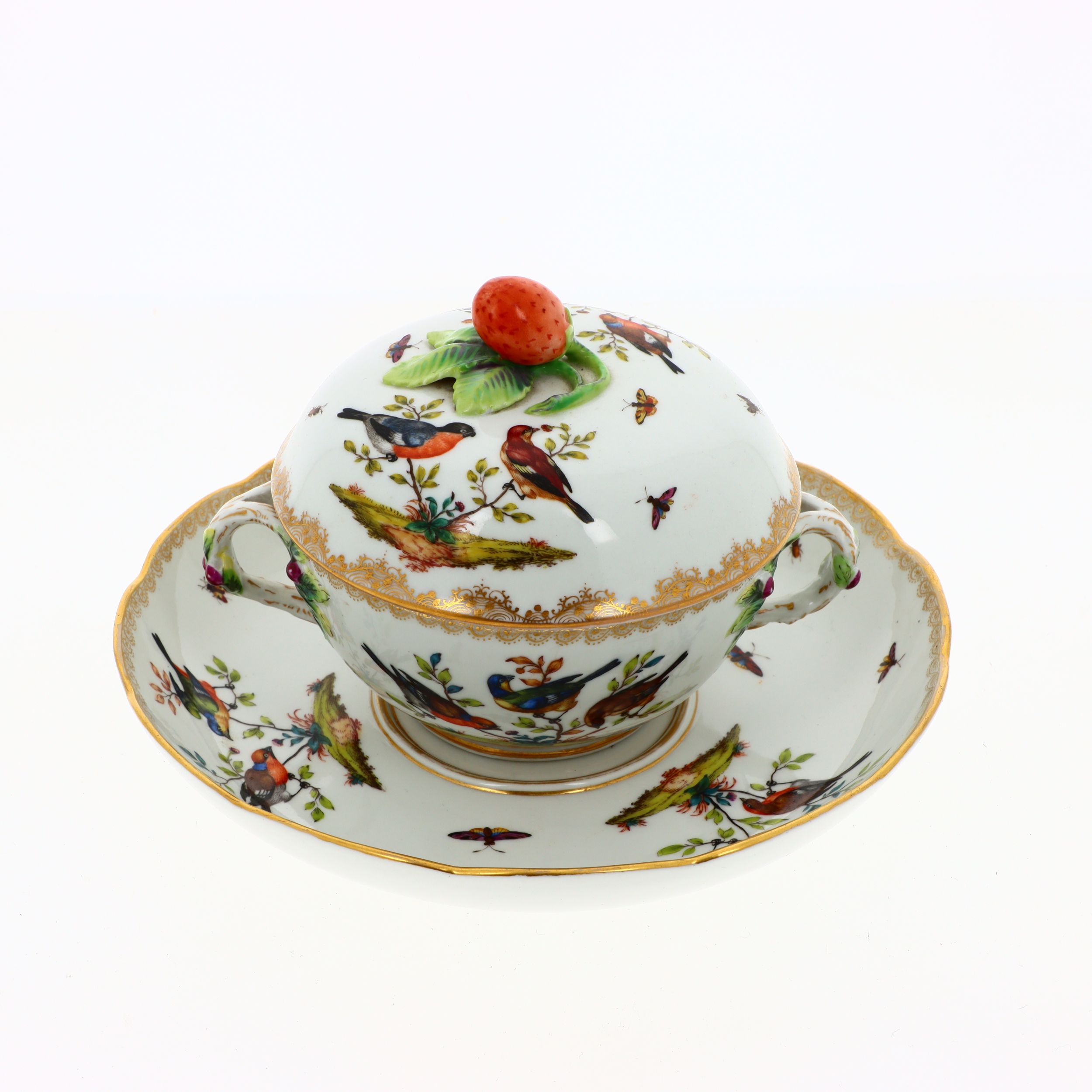 BOUILLON COUVERT ET SON ASSIETTE