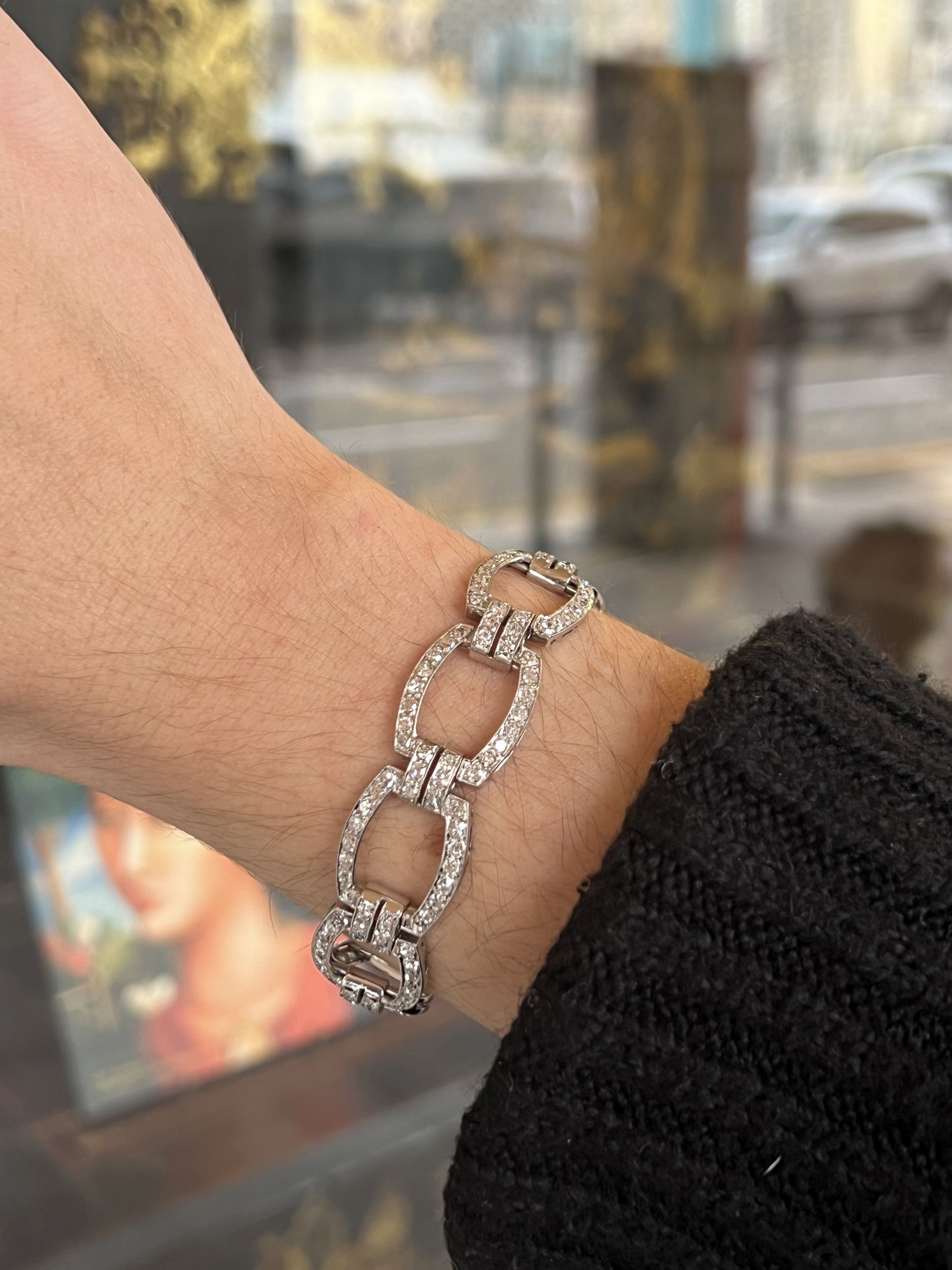 BRACELET ART DECO:  | H&ocirc;tel Des Ventes de Monte-Carlo