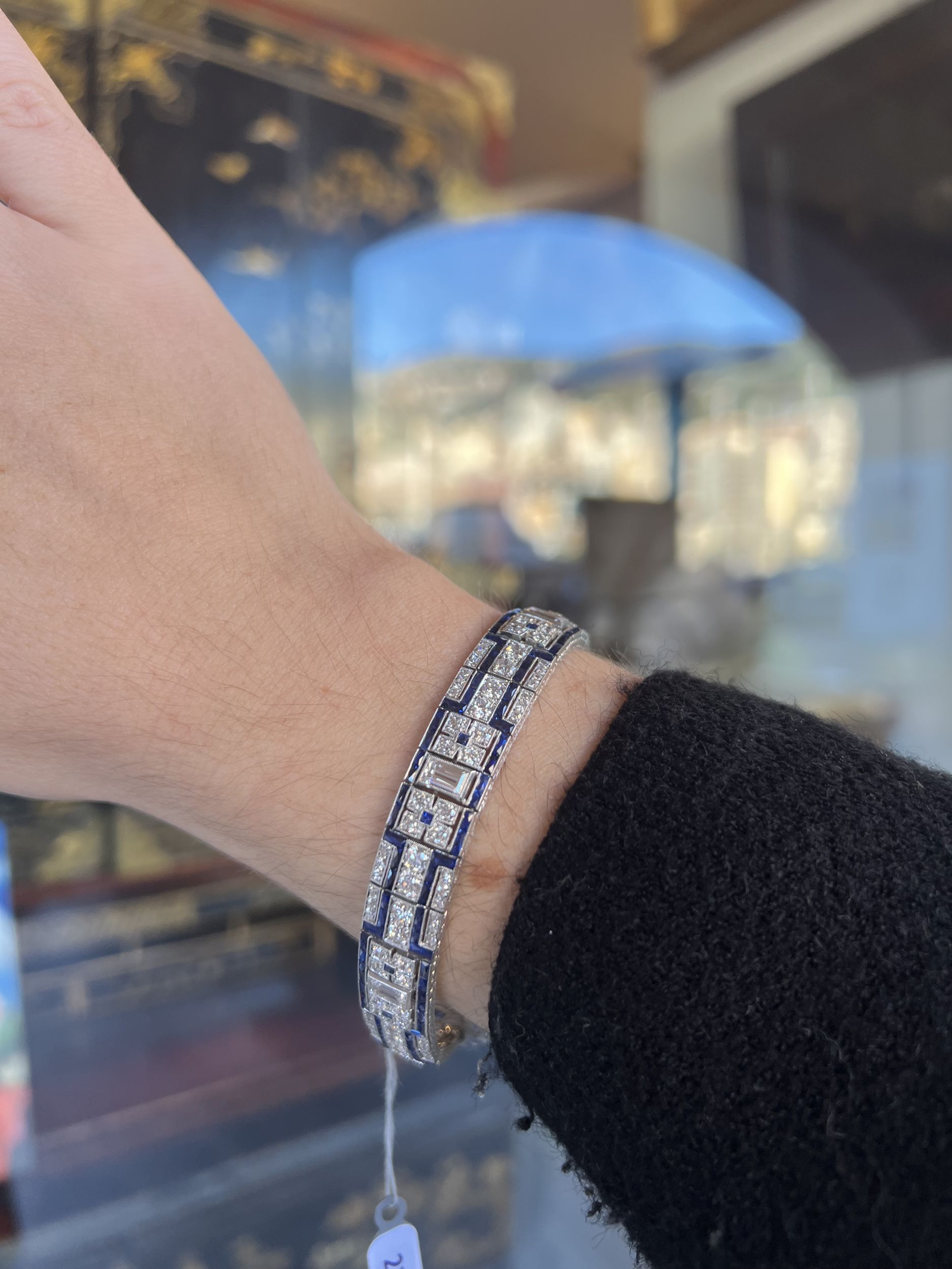 BRACELET RUBAN ART DECO:  | H&ocirc;tel Des Ventes de Monte-Carlo