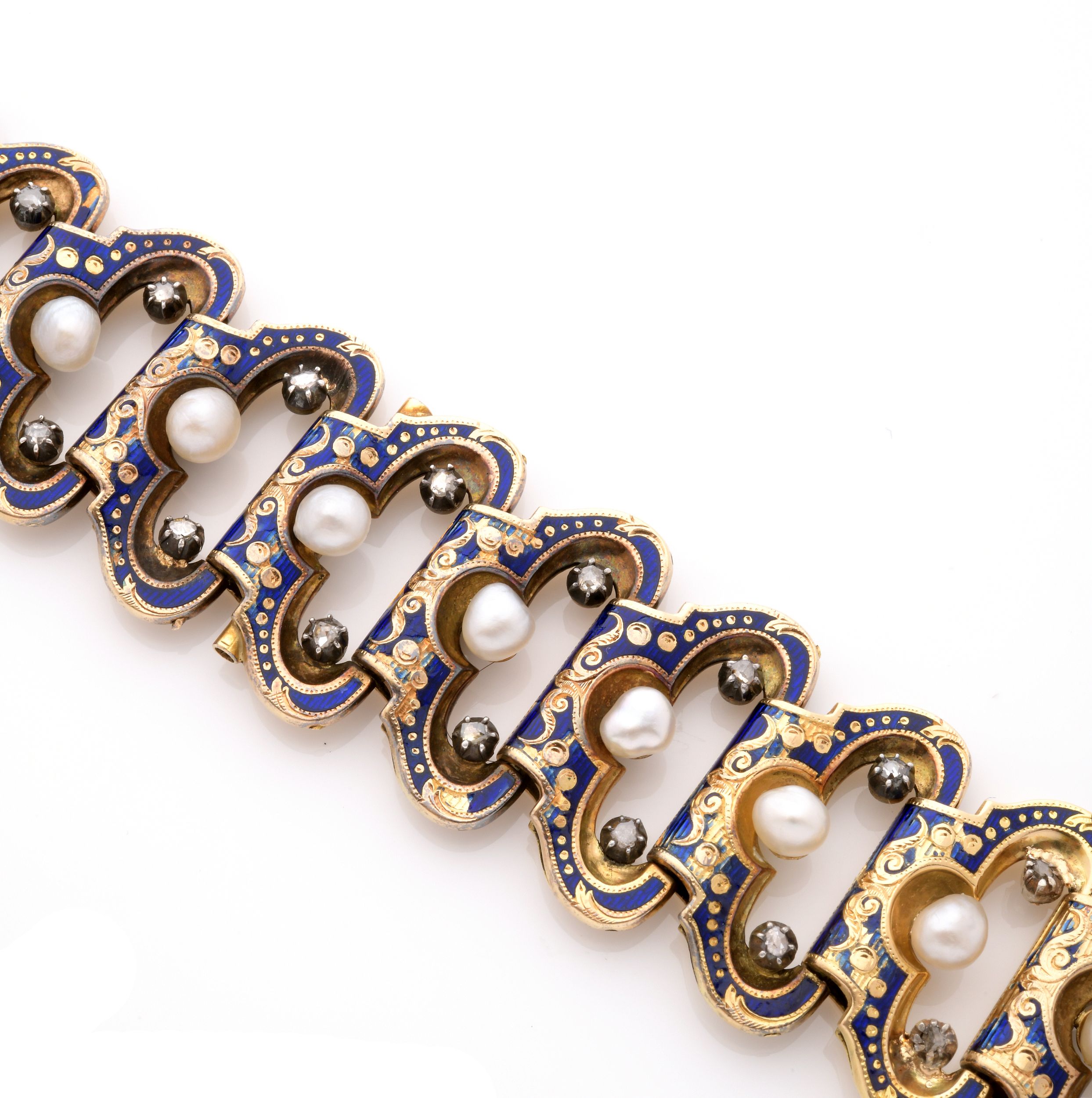 BRACELET RUBAN ARTICULÉ NAPOLEON III :  | H&ocirc;tel Des Ventes de Monte-Carlo