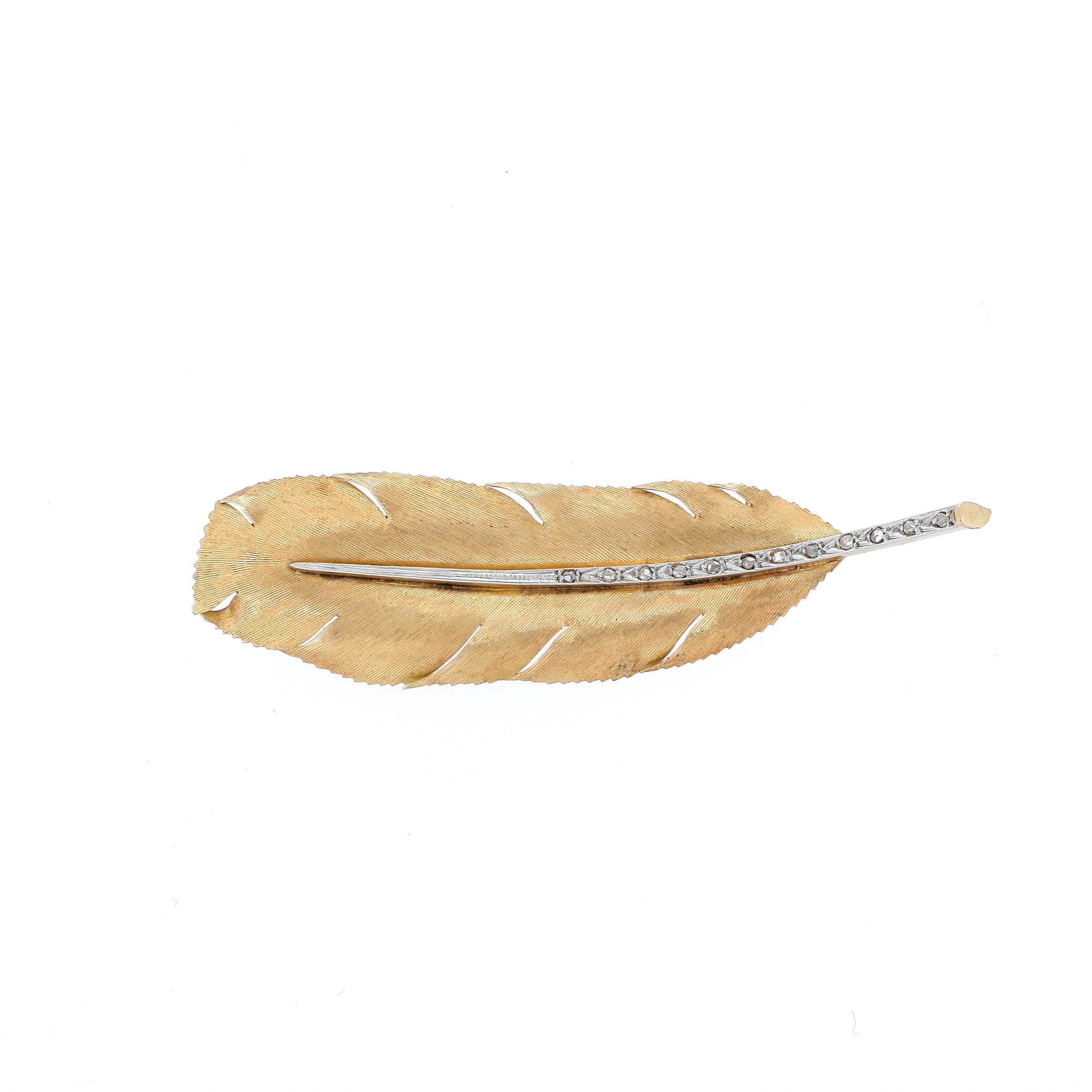 BROCHE FEUILLE