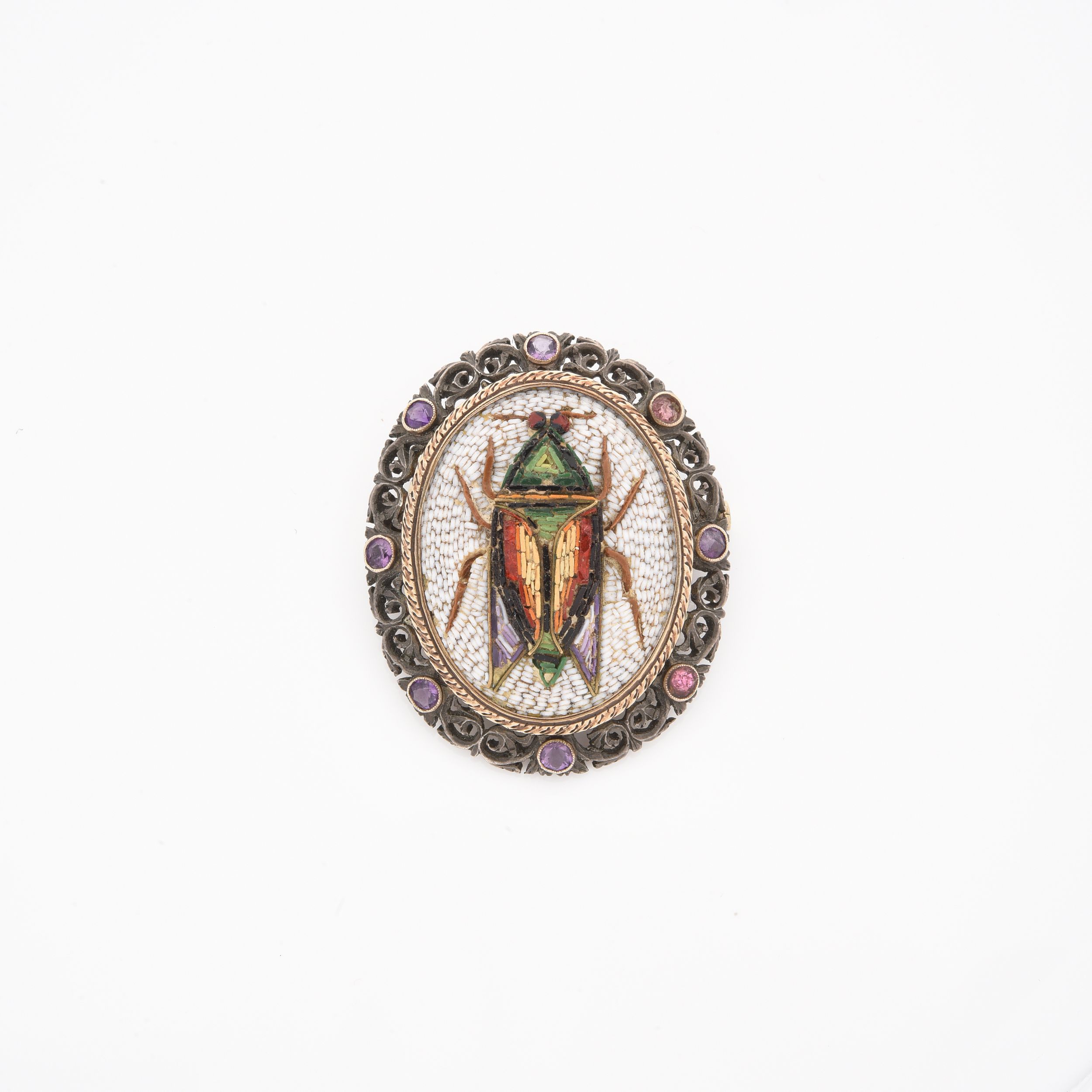 BROCHE MICROMOSAIQUE 