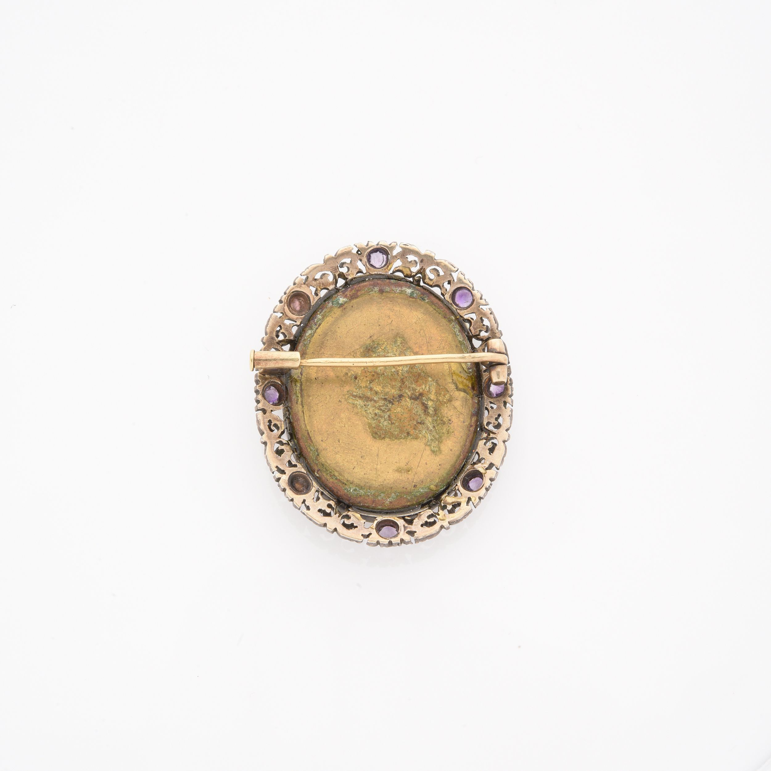 BROCHE MICROMOSAIQUE :  | H&ocirc;tel Des Ventes de Monte-Carlo