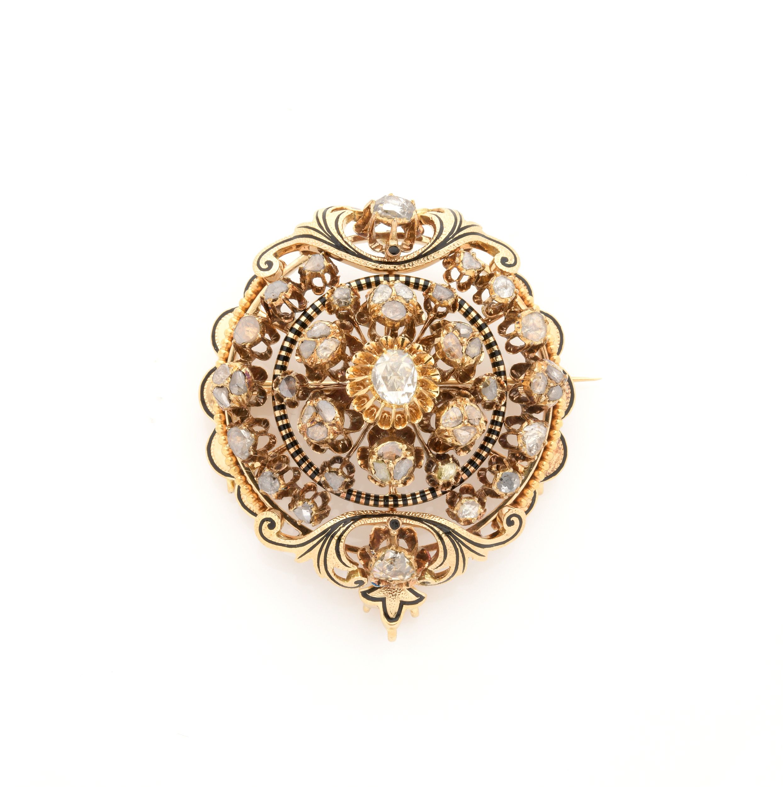 BROCHE PENDENTIF