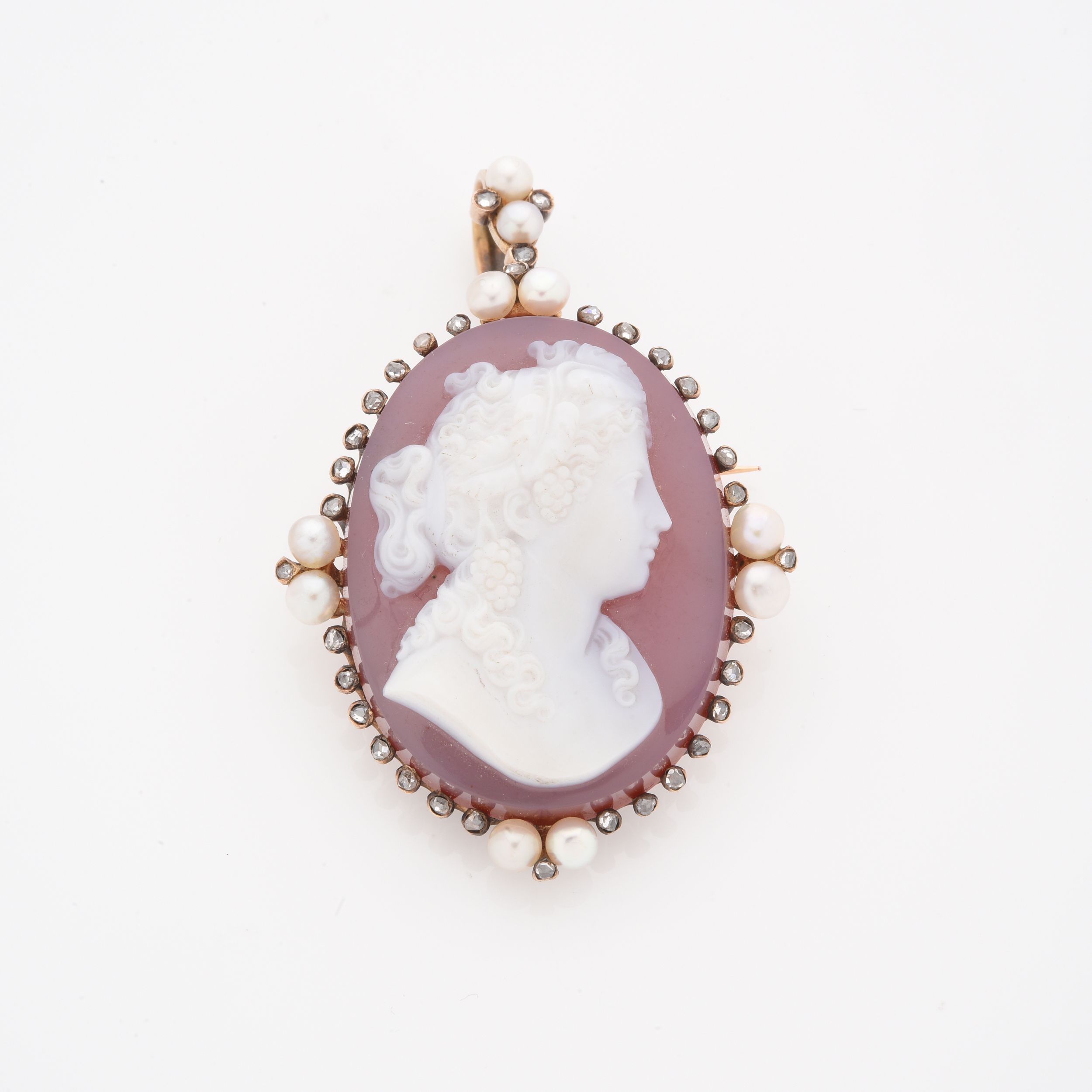 BROCHE PENDENTIF