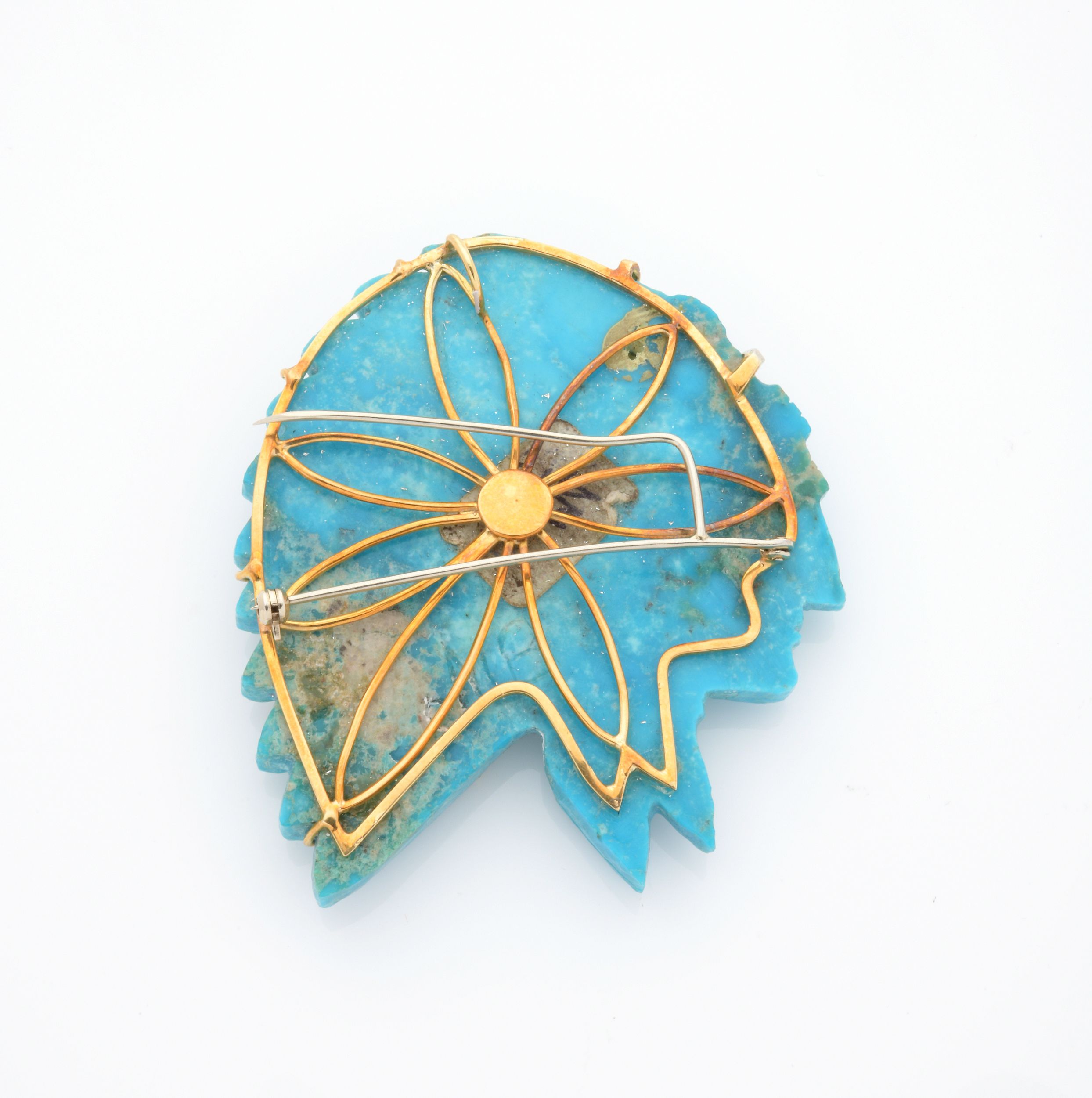 BROCHE PENDENTIF 