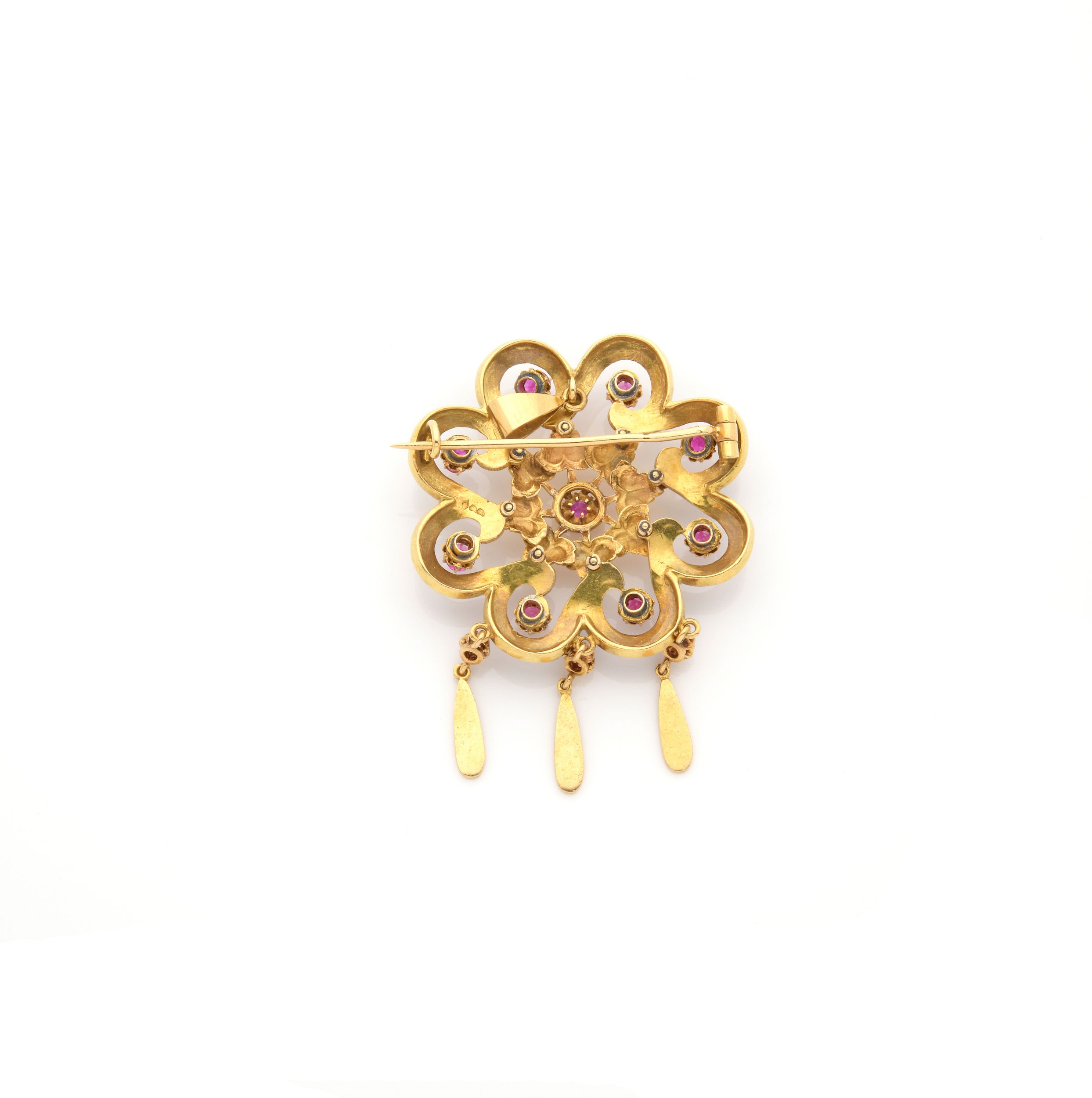 BROCHE PENDENTIF « ROSACE »:  | H&ocirc;tel Des Ventes de Monte-Carlo